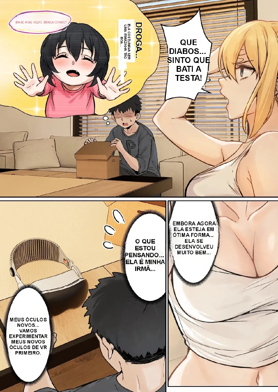 My AR glasses can see various stats about my foster sister?! Cap 1 a 3 image number 4