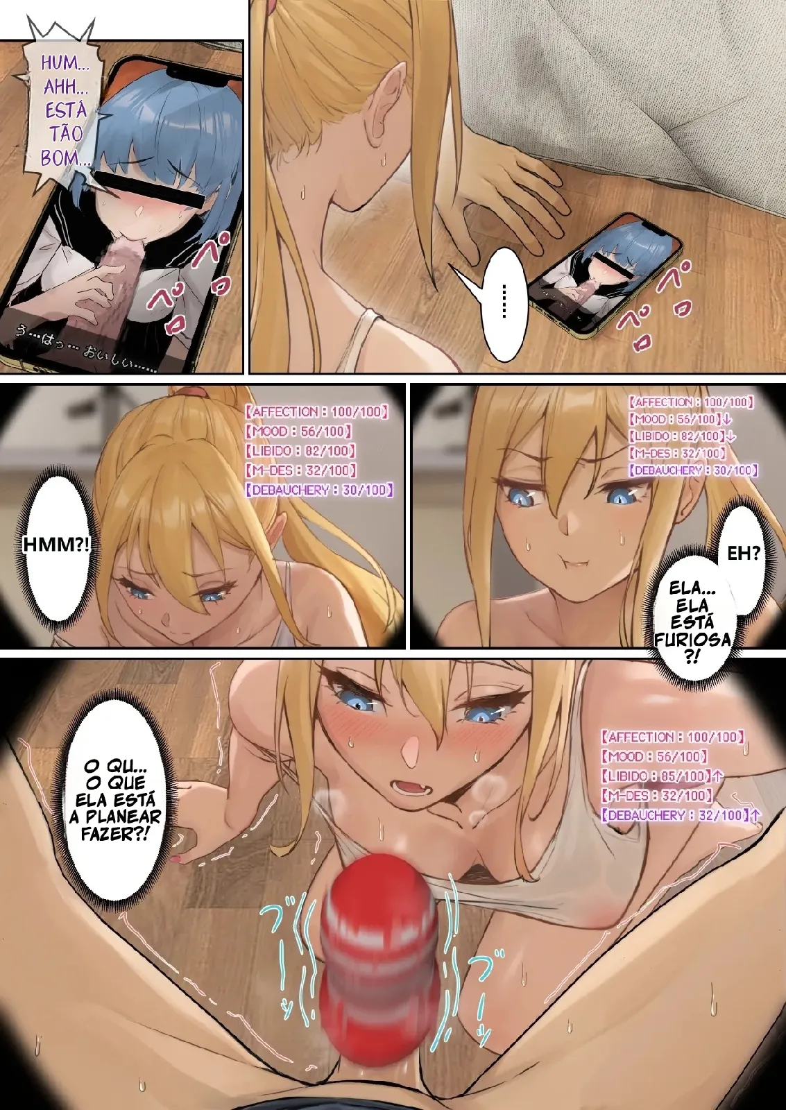 My AR glasses can see various stats about my foster sister?! Cap 1 a 3 image number 69