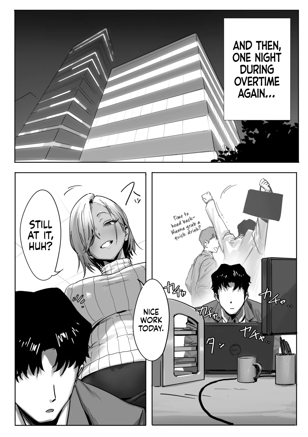 [Genkai Hatsudensho] Onna Gyaru Joushi to Furin Suru Hanashi 2 | Having an Affair with My Blonde Bombshell Boss – Part 2 [English] [Castle TL] изображение № 16