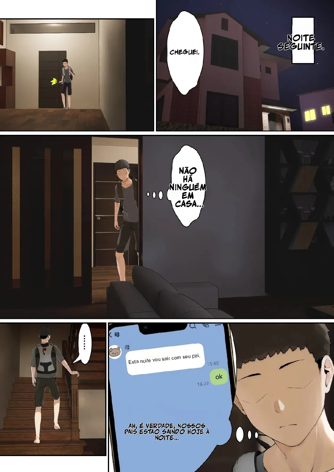 My AR glasses can see various stats about my foster sister?! Cap 4 image number 21