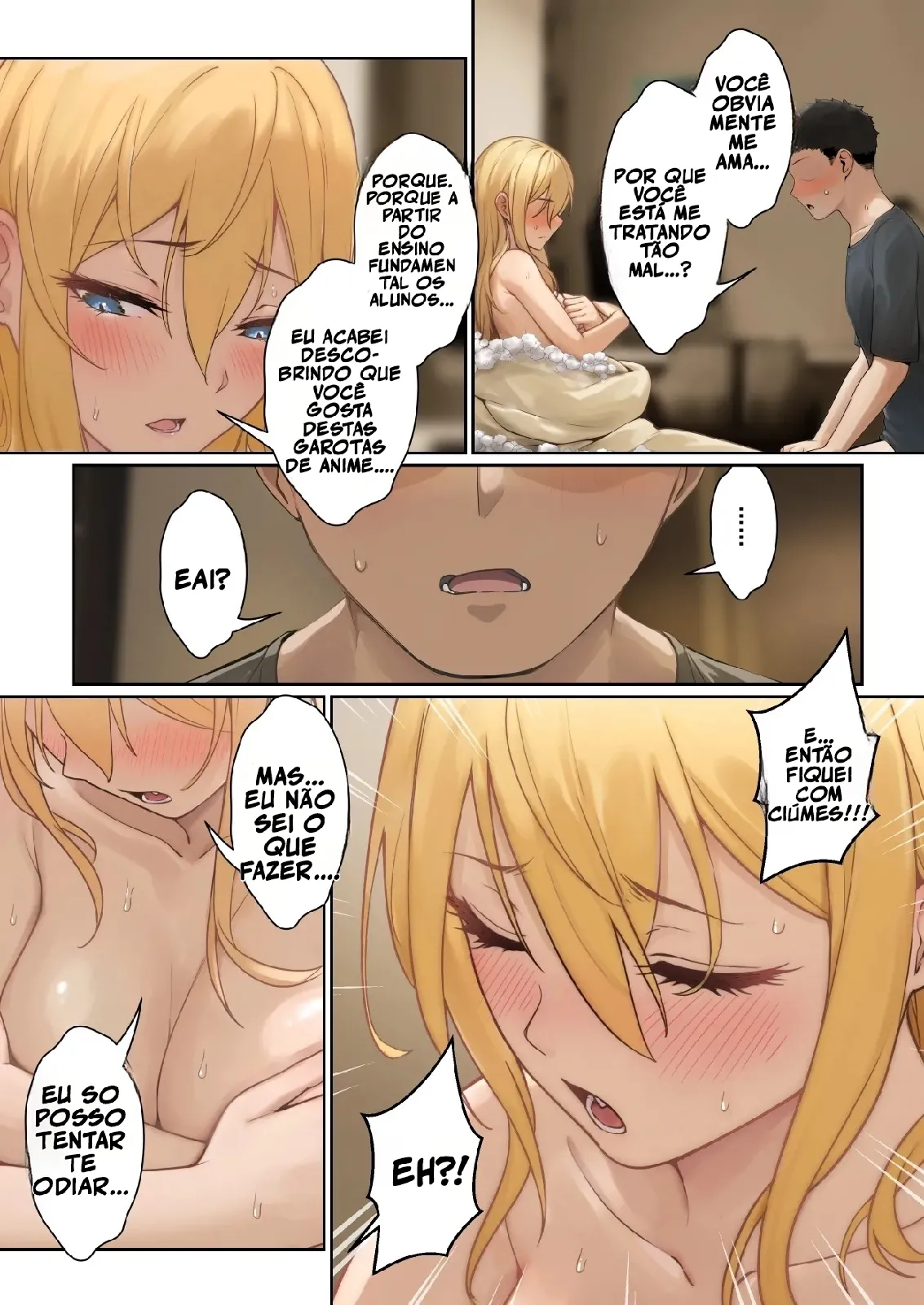 My AR glasses can see various stats about my foster sister?! Cap 4 image number 41