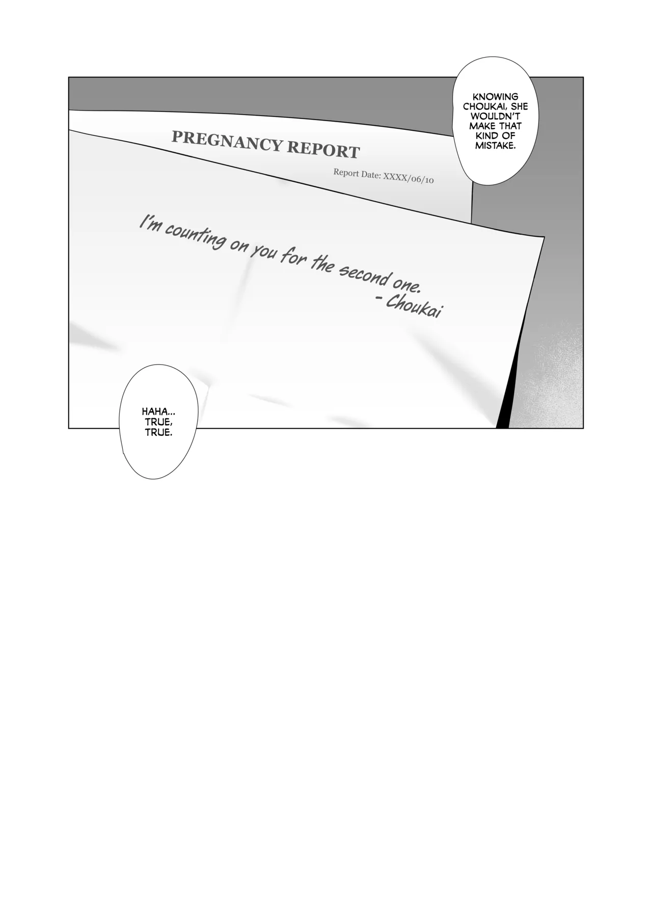 (C104) [Gyoumuyou Jiga] Watashi ga Kowareta Hi ~Chokai ga Teitoku to Ninshinsuru [English] [Digital] [CulturedCommissions] 画像番号 45