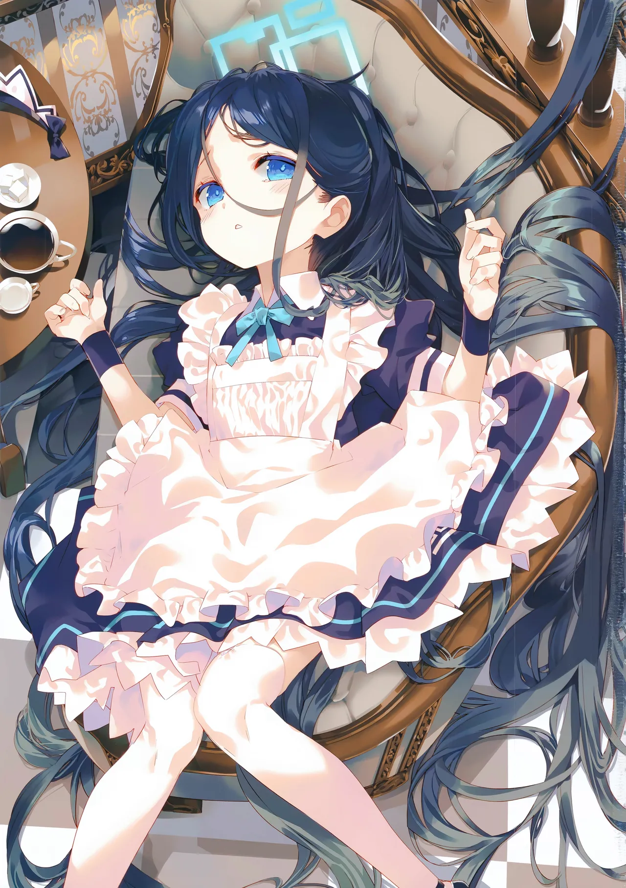 (C105) [ActiveMover (Arikawa Satoru)] Sensei wa Maid no Alice mo Kouryaku shimasu ka? | 老师要把女仆爱丽丝给攻略下来吗? (Blue Archive) [Chinese] [欶澜汉化组] numero di immagine  3