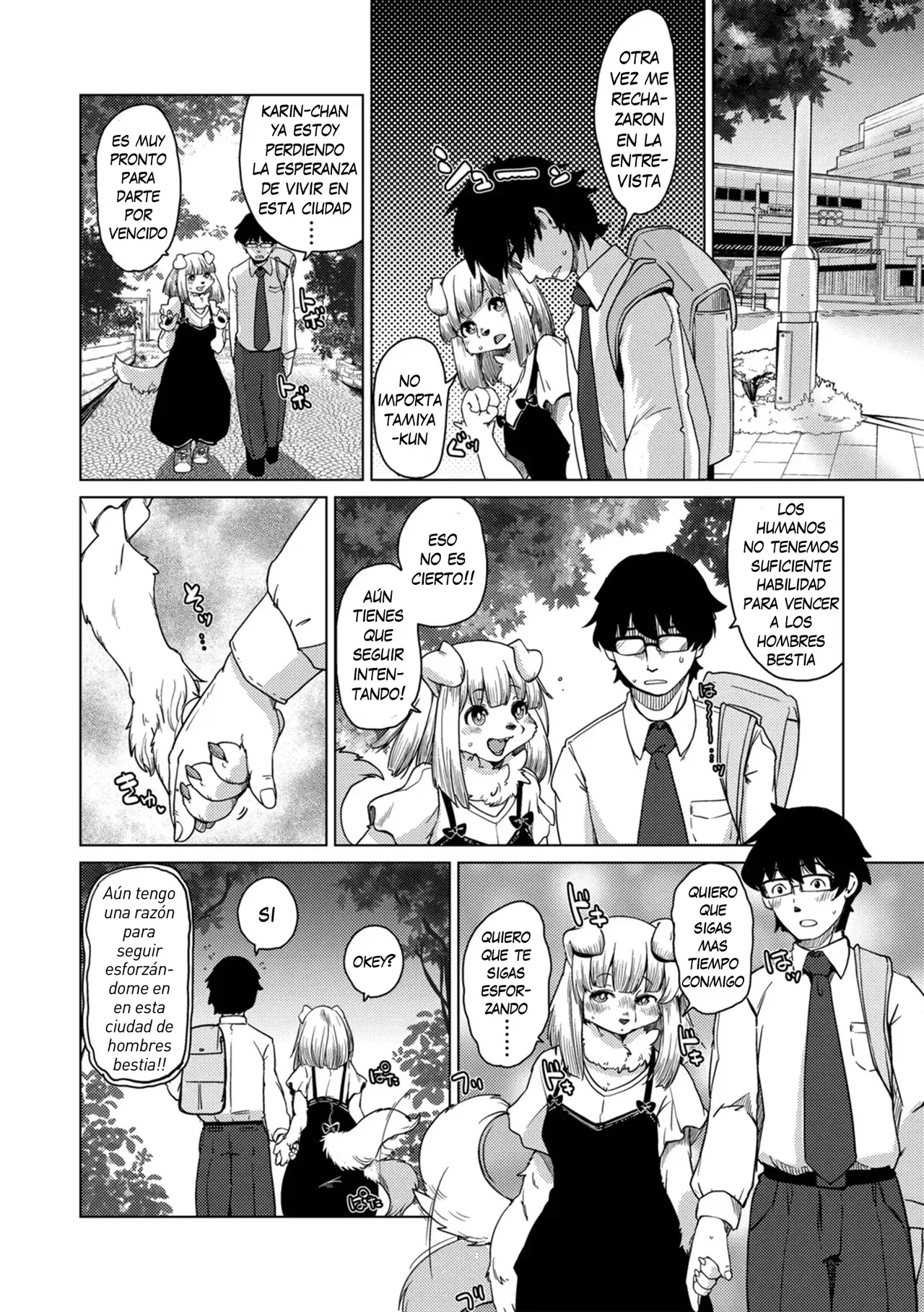 [Setouchi Kurage] Juujin Apart Tokoharusou e Youkoso! (Chap. 2) [Spanish] [Decensored][Harenchi no Fansub] Bildnummer 6