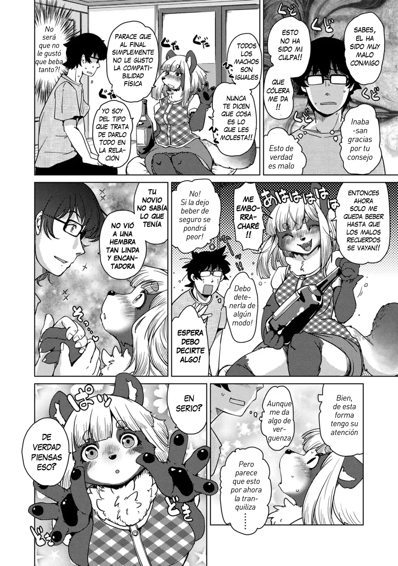 [Setouchi Kurage] Juujin Apart Tokoharusou e Youkoso! (Chap. 2) [Spanish] [Decensored][Harenchi no Fansub] Bildnummer 10