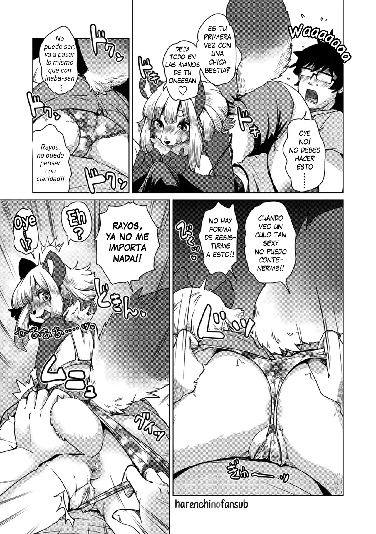 [Setouchi Kurage] Juujin Apart Tokoharusou e Youkoso! (Chap. 2) [Spanish] [Decensored][Harenchi no Fansub] Bildnummer 13