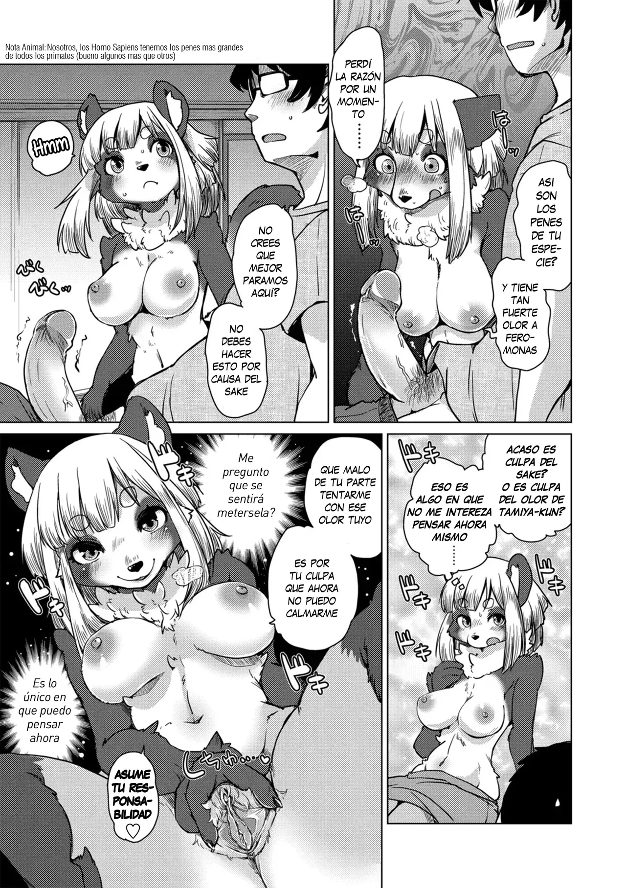 [Setouchi Kurage] Juujin Apart Tokoharusou e Youkoso! (Chap. 2) [Spanish] [Decensored][Harenchi no Fansub] Bildnummer 15