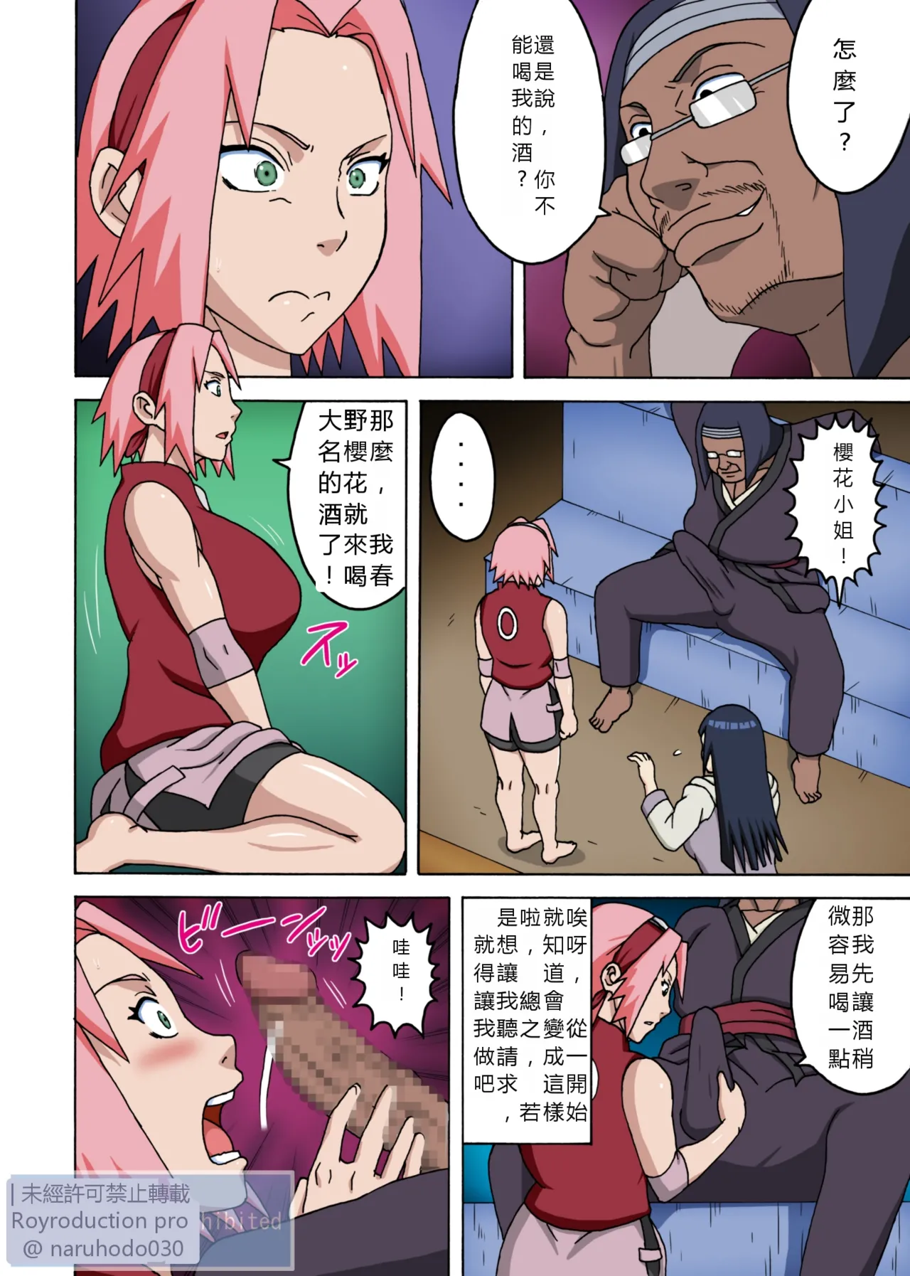 [NARUHO-Dou（Naruhodo）] SakuHina Inninden全綵重製版（火影忍者）[小蟲漢化] imagen número 5