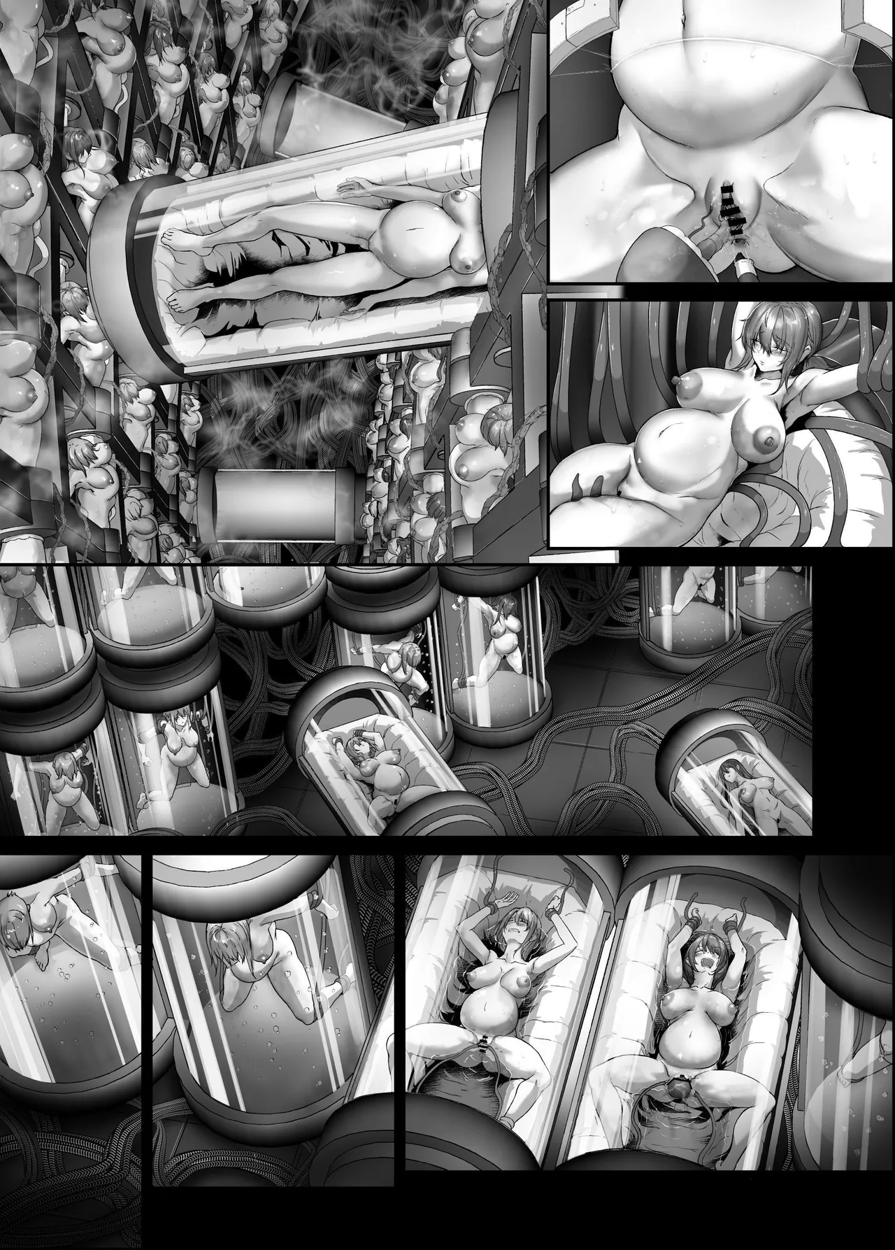 [NxCthermit (nohito)] Zetsumetsu Hogo Keikaku Re ~Uchuujin ni Sarawareta Watashitachi wa Ningen Bokujou de Kawarete Haramaserareru~ | Extinction Prevention Plan [English] [Solid Rose] [Digital] 图片编号 87