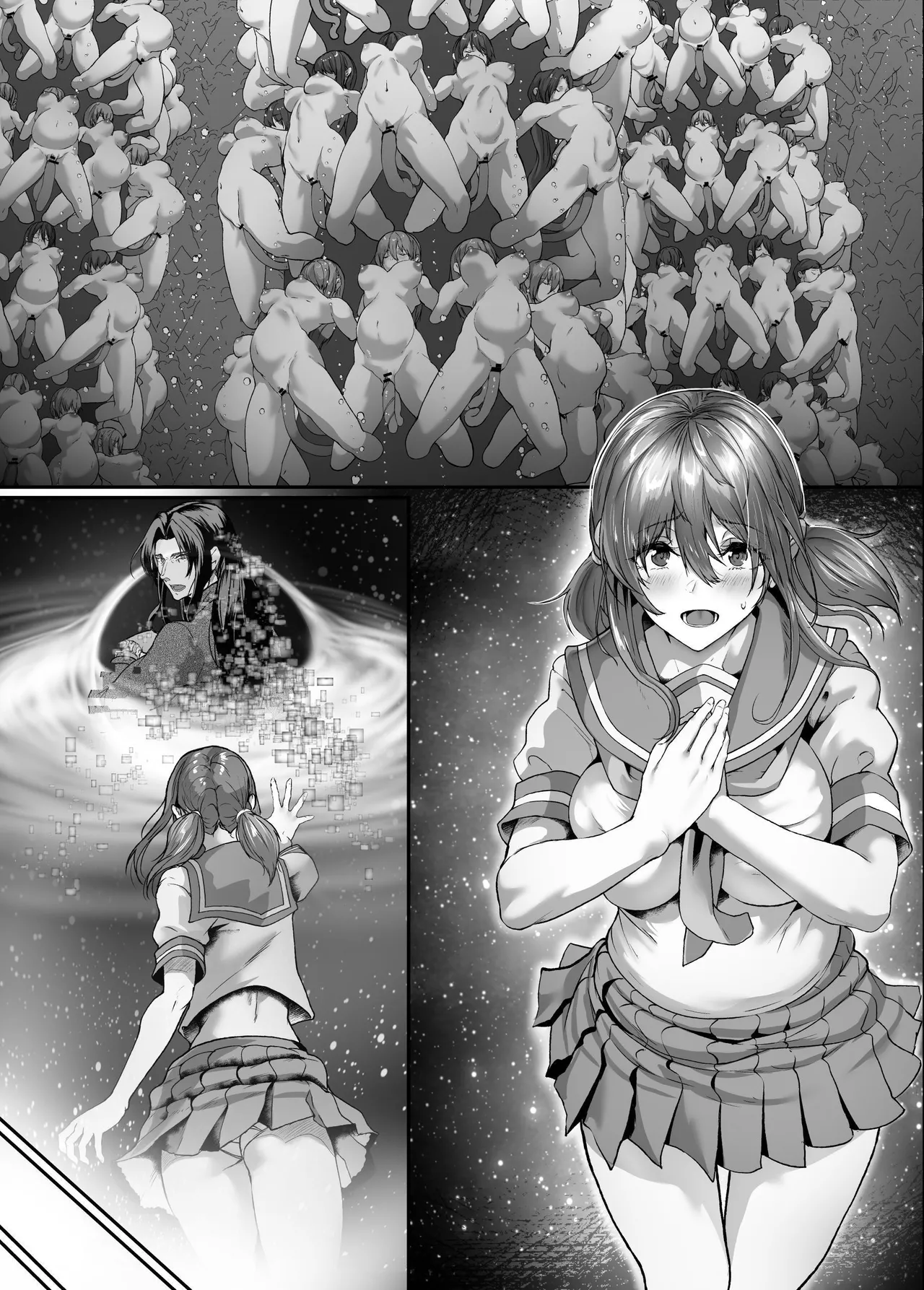 [NxCthermit (nohito)] Zetsumetsu Hogo Keikaku Re ~Uchuujin ni Sarawareta Watashitachi wa Ningen Bokujou de Kawarete Haramaserareru~ | Extinction Prevention Plan [English] [Solid Rose] [Digital] 图片编号 91