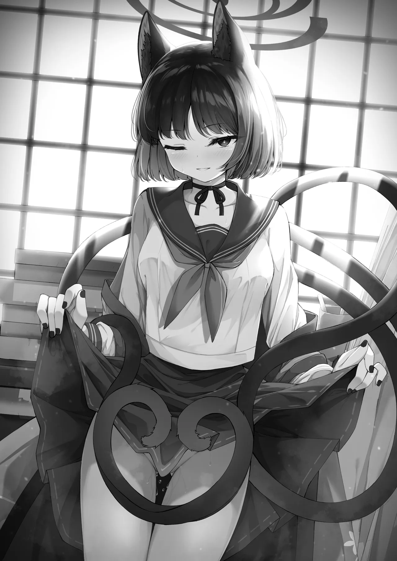 [Tsukuten (Madoka Tsukumo)] Ama Kikyou no Dokusenyoku | 달콤한 키쿄의 독점욕 (Blue Archive) [Korean] image number 2