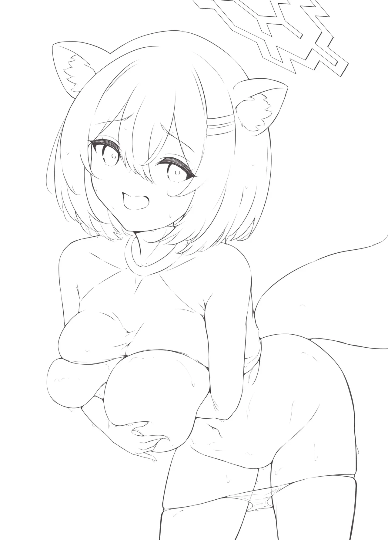 [Fluid Liquid (Nukui Ajishio)] Meccha Kiyase Suru Type na Shigure-san | 입으면 엄청 말라보이는 타입인 시구레씨 (Blue Archive) [Korean] [Digital] 画像番号 19