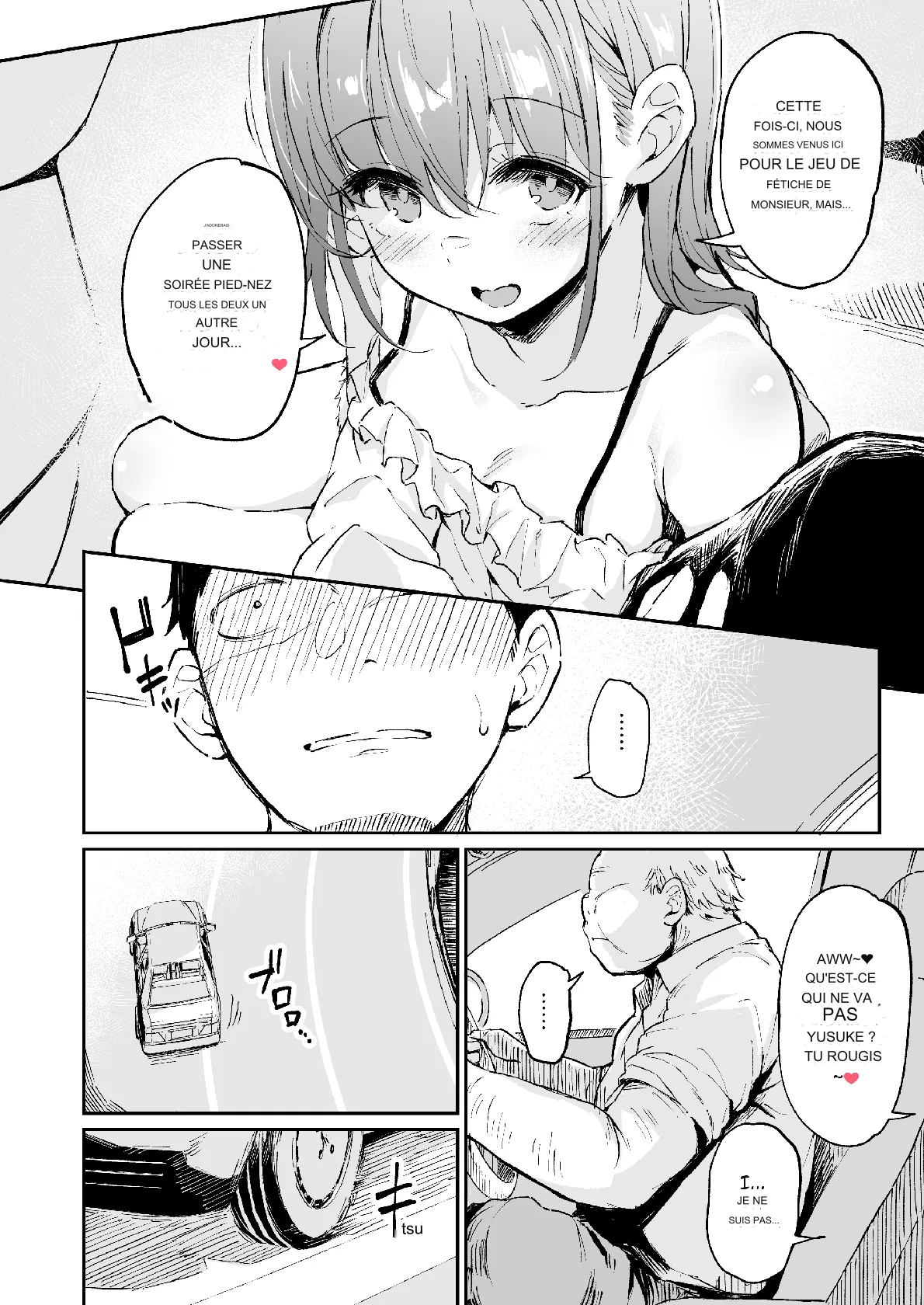 [Hiiro no Kenkyuushitsu (Hitoi)] Enkou Kanojo to Kengakukai 2 [French] [Digital] imagen número 5