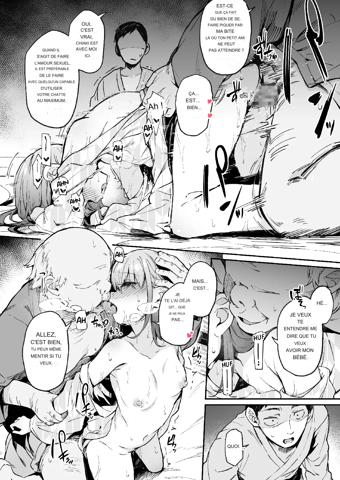 [Hiiro no Kenkyuushitsu (Hitoi)] Enkou Kanojo to Kengakukai 2 [French] [Digital] imagen número 17