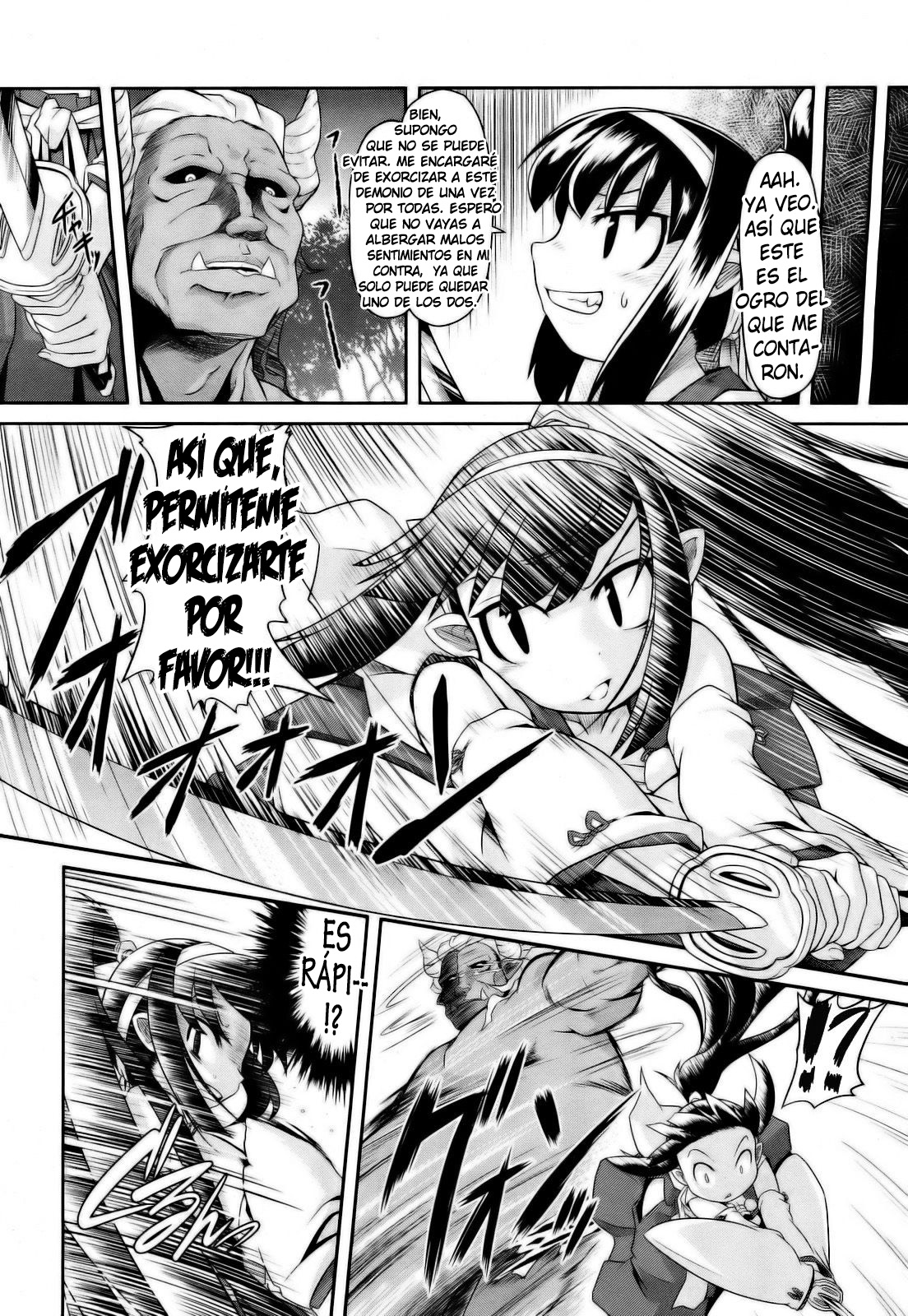 [Takura Mahiro] Aooni-don no Tango | Blue Ogre's Tango (COMIC AUN 2012-09) (Spanish) [kalock] [Decensored] image number 5