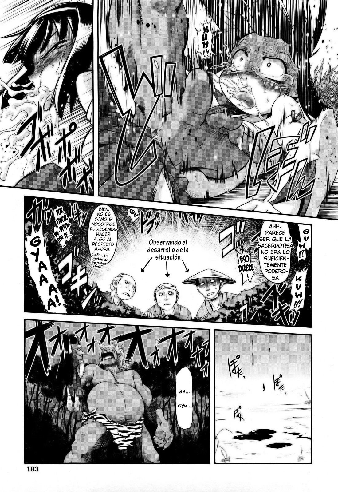 [Takura Mahiro] Aooni-don no Tango | Blue Ogre's Tango (COMIC AUN 2012-09) (Spanish) [kalock] [Decensored] image number 7