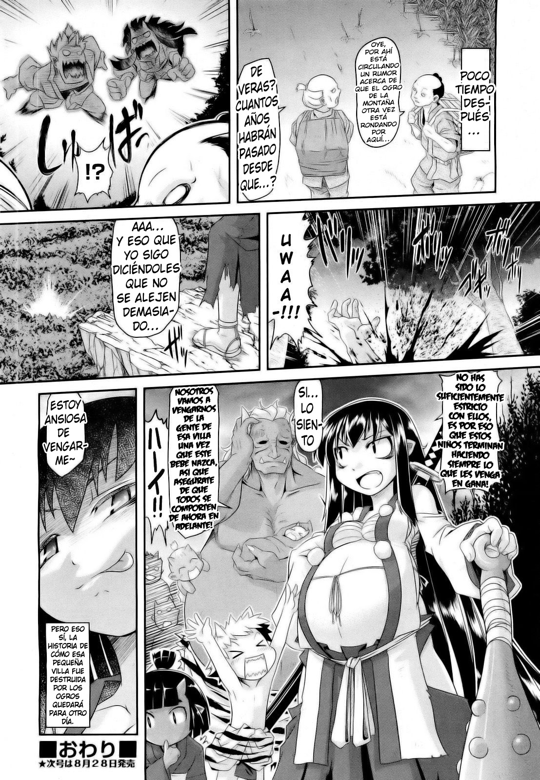 [Takura Mahiro] Aooni-don no Tango | Blue Ogre's Tango (COMIC AUN 2012-09) (Spanish) [kalock] [Decensored] image number 24