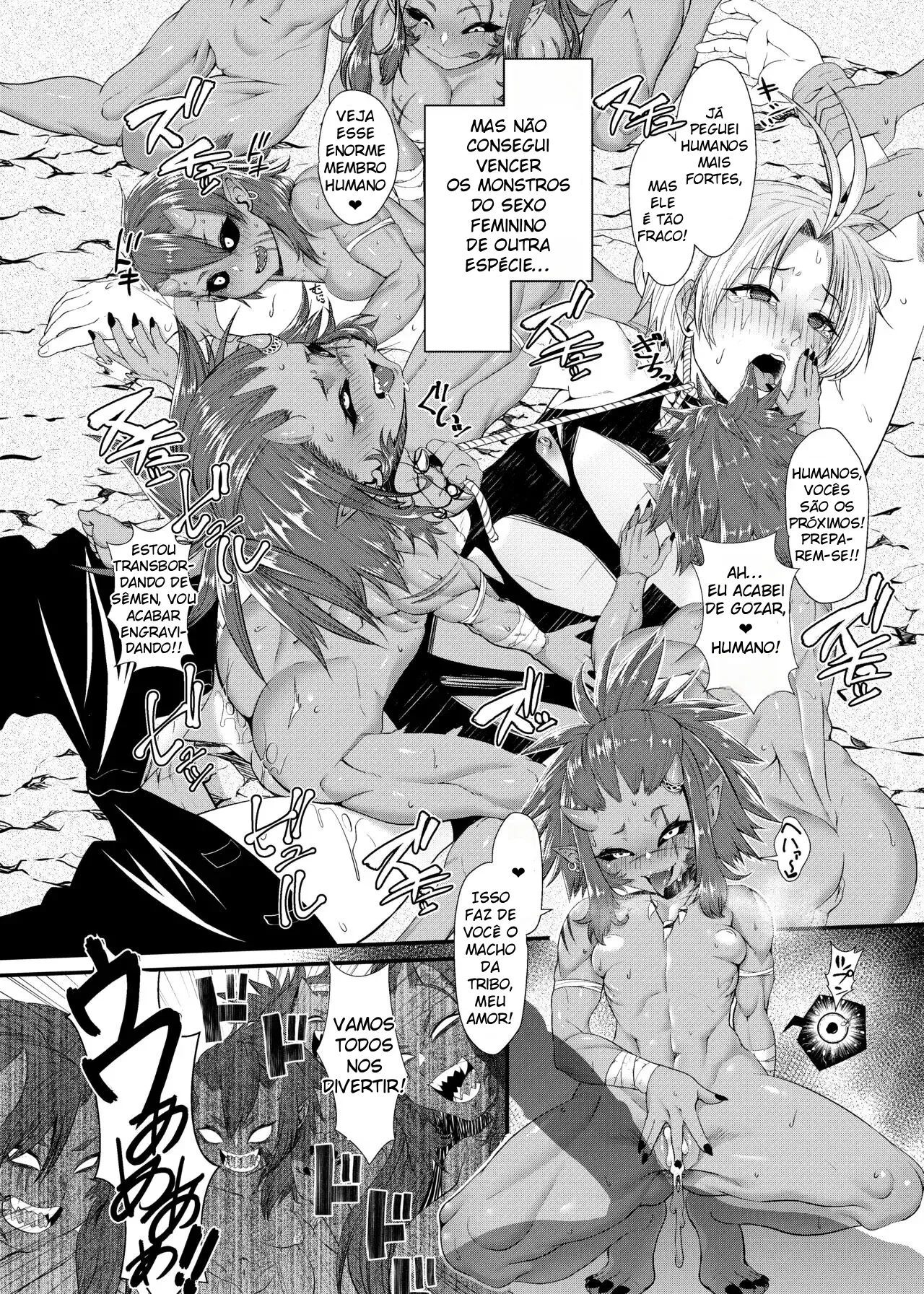 [Sunahama Nosame] "Isekai Bad End" Ch.1 Goblin [Portuguese-BR] image number 2