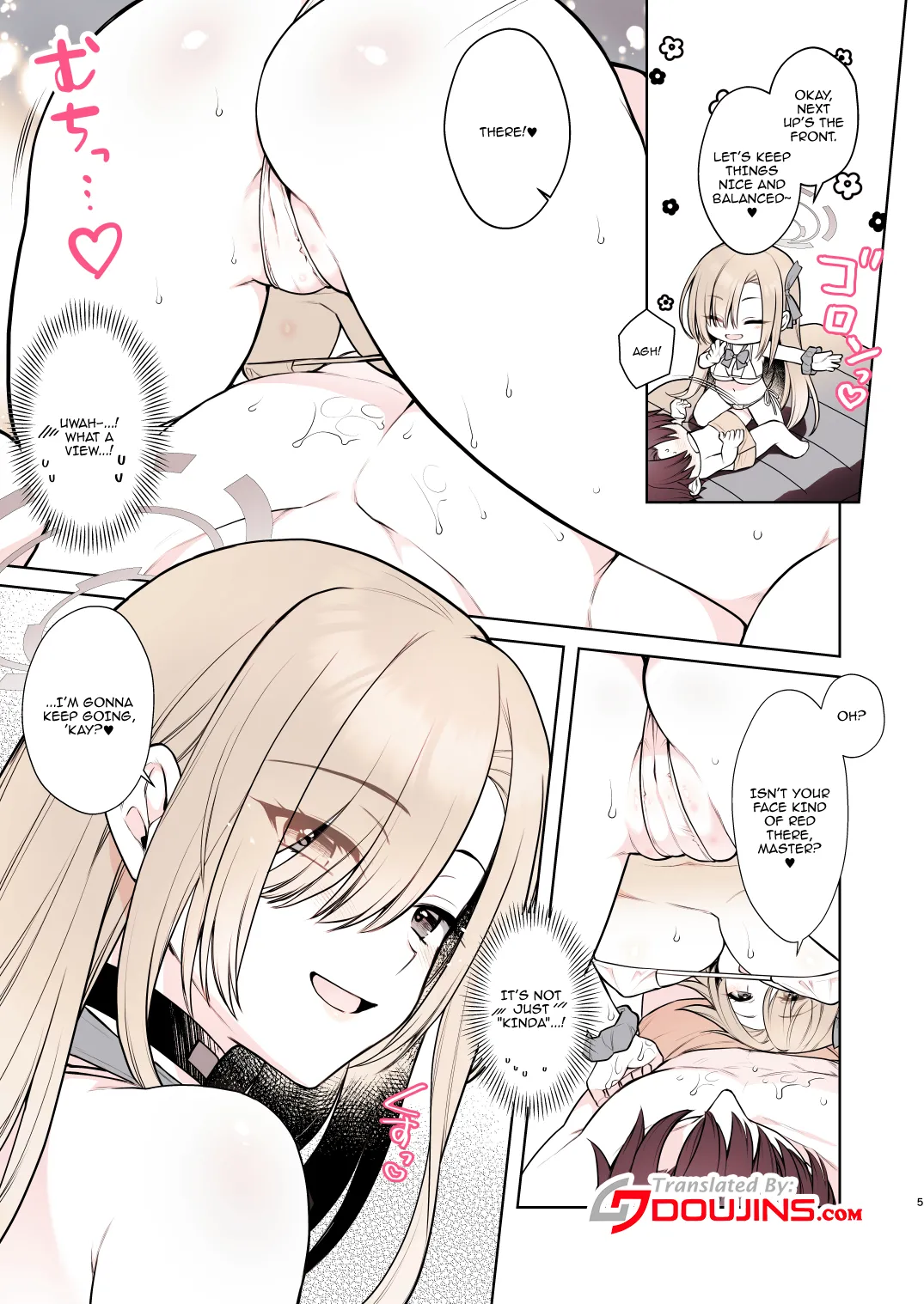 [Ariba to Yukai na Nakamatachi (Alpha)] Asuna no Torokeru Gohoubi Massage / Asuna's Body-Melting Reward Massage (Blue Archive) [Digital] [English] {Doujins.com} 5eme image