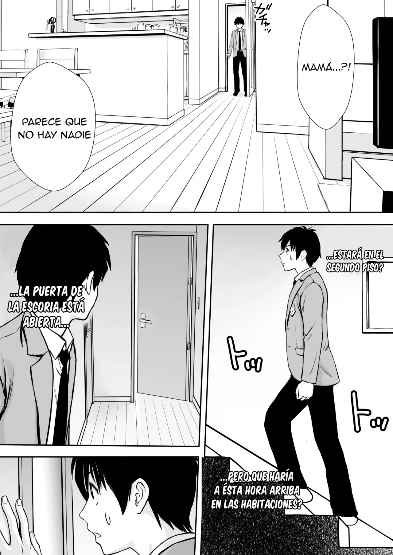 [Tarobaumu] Boku no Kaa-chan ga Hikikomori NEET Debu Aniki no Seishori Onaho ni Natteita Hanashi | Mi Madre Fue Robada por Mi Hermano Gordo Hikikomori [Spanish] [La Muerte es Vida] [Decensored] image number 17