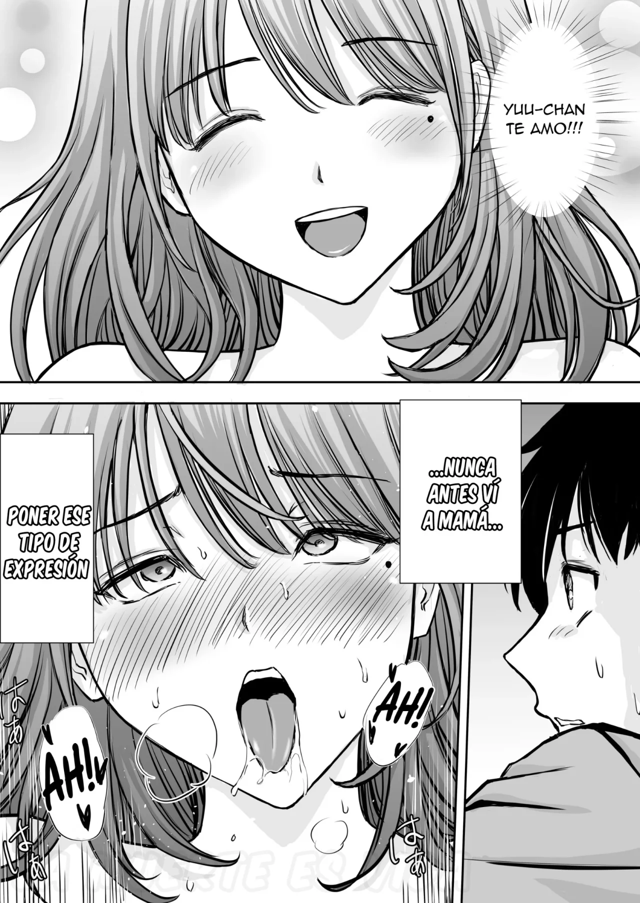 [Tarobaumu] Boku no Kaa-chan ga Hikikomori NEET Debu Aniki no Seishori Onaho ni Natteita Hanashi | Mi Madre Fue Robada por Mi Hermano Gordo Hikikomori [Spanish] [La Muerte es Vida] [Decensored] image number 31