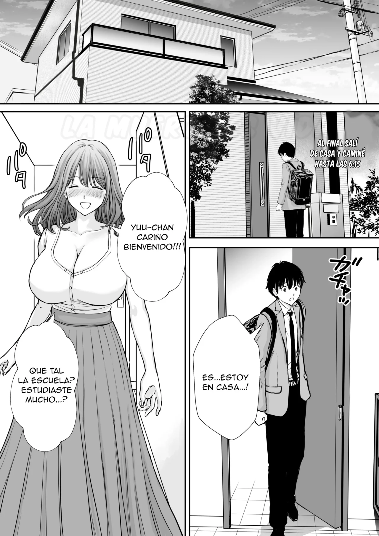 [Tarobaumu] Boku no Kaa-chan ga Hikikomori NEET Debu Aniki no Seishori Onaho ni Natteita Hanashi | Mi Madre Fue Robada por Mi Hermano Gordo Hikikomori [Spanish] [La Muerte es Vida] [Decensored] image number 37