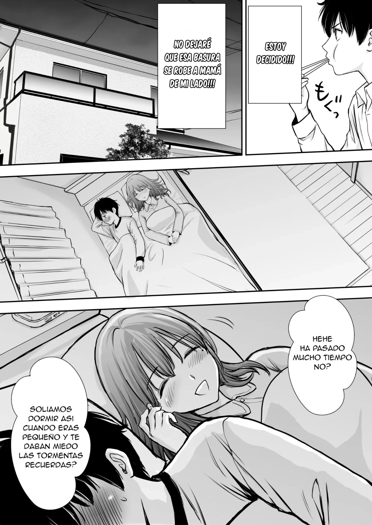 [Tarobaumu] Boku no Kaa-chan ga Hikikomori NEET Debu Aniki no Seishori Onaho ni Natteita Hanashi | Mi Madre Fue Robada por Mi Hermano Gordo Hikikomori [Spanish] [La Muerte es Vida] [Decensored] image number 41