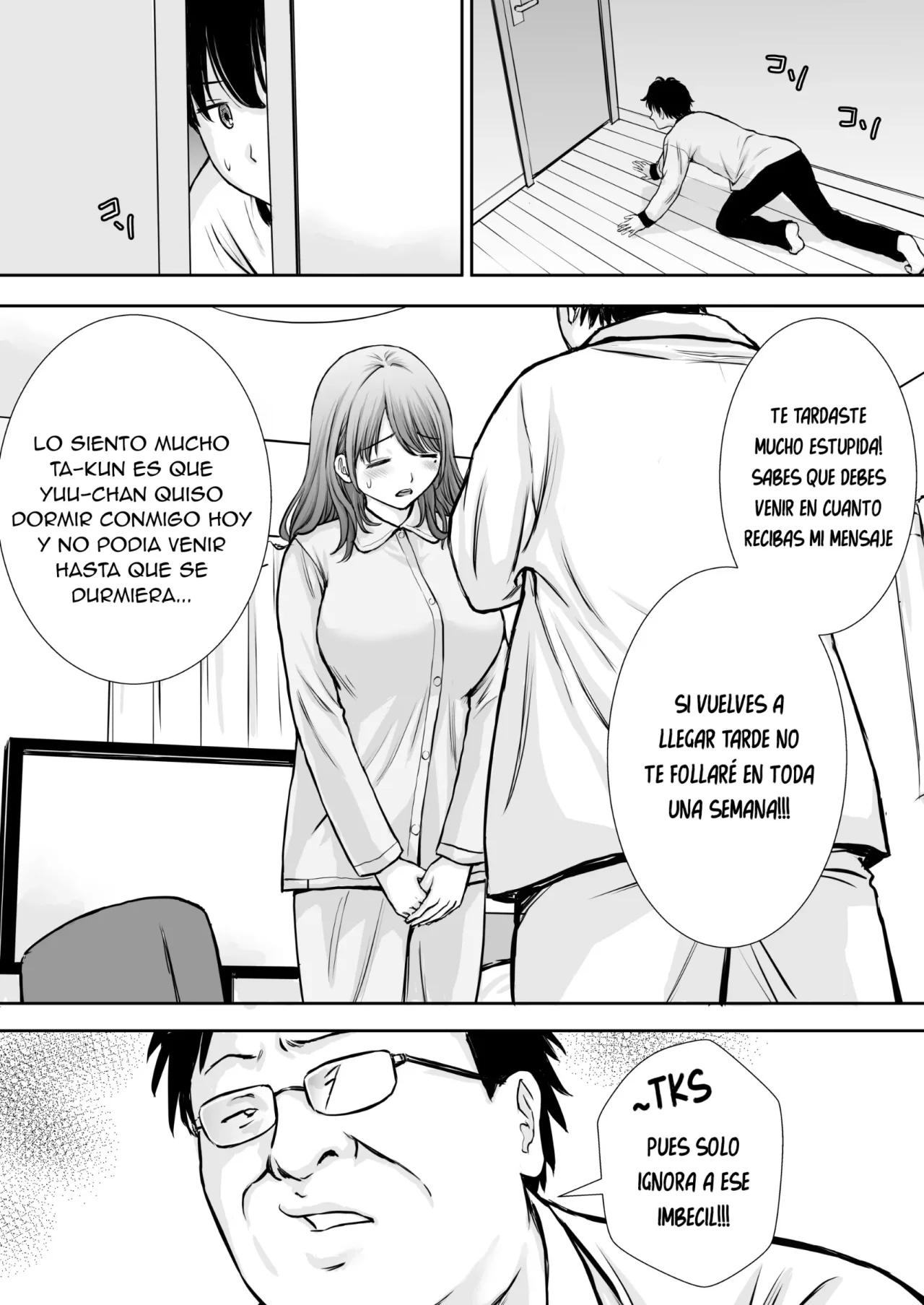 [Tarobaumu] Boku no Kaa-chan ga Hikikomori NEET Debu Aniki no Seishori Onaho ni Natteita Hanashi | Mi Madre Fue Robada por Mi Hermano Gordo Hikikomori [Spanish] [La Muerte es Vida] [Decensored] image number 44