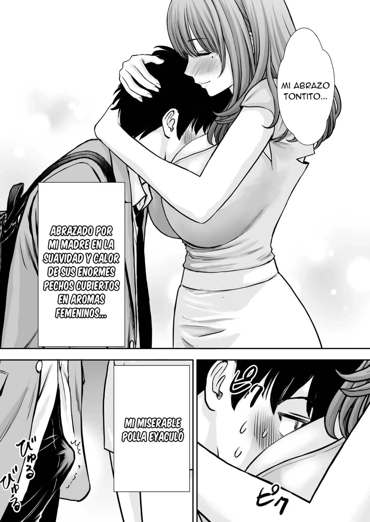 [Tarobaumu] Boku no Kaa-chan ga Hikikomori NEET Debu Aniki no Seishori Onaho ni Natteita Hanashi | Mi Madre Fue Robada por Mi Hermano Gordo Hikikomori [Spanish] [La Muerte es Vida] [Decensored] image number 74