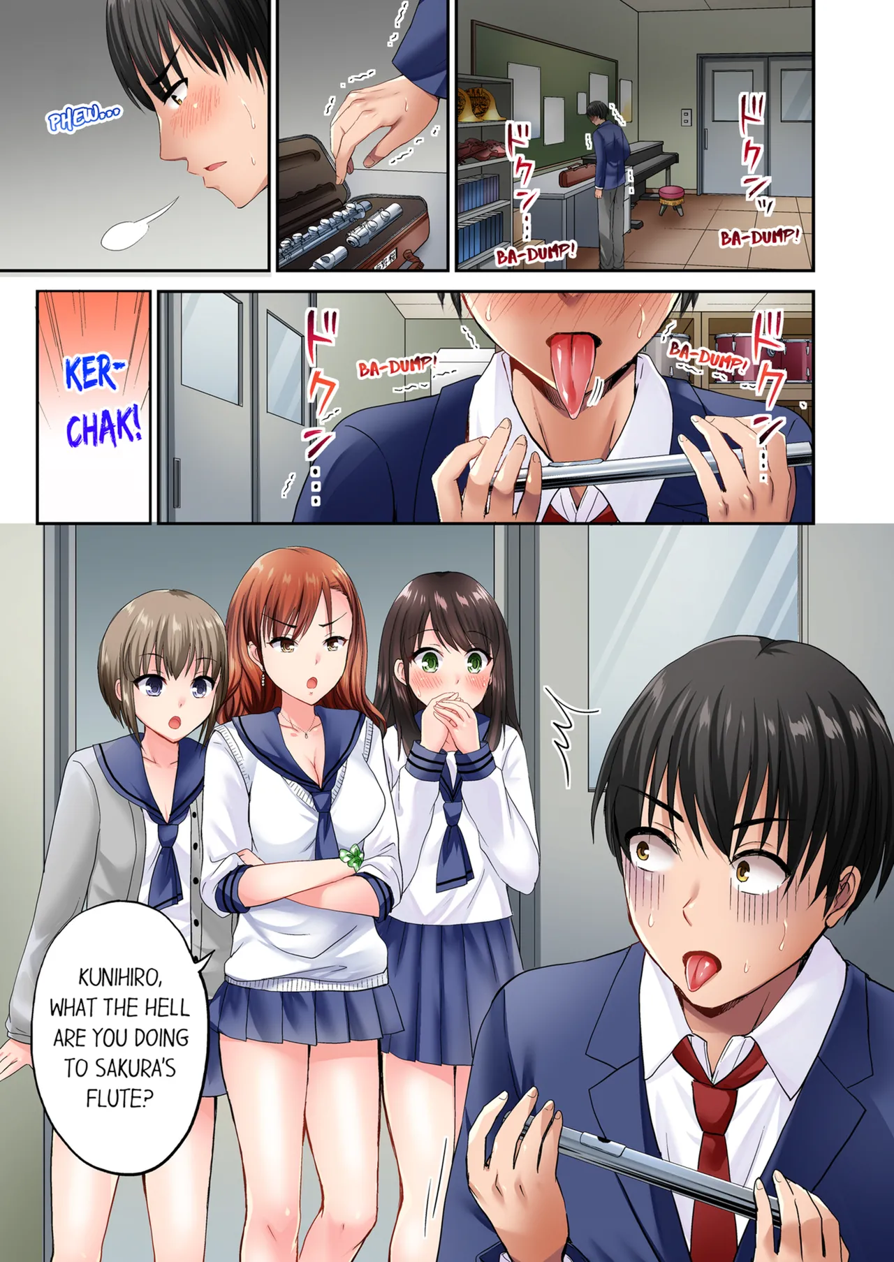 [Takayama Non] Pashiri no Shita Teku, Yabaitte... ~ Ebi Sori Iki Suru Namaiki Gyaru | Bullied Boy's Tongue Revenge Vol.1-2 [English] [Decensored] [Ongoing] image number 2