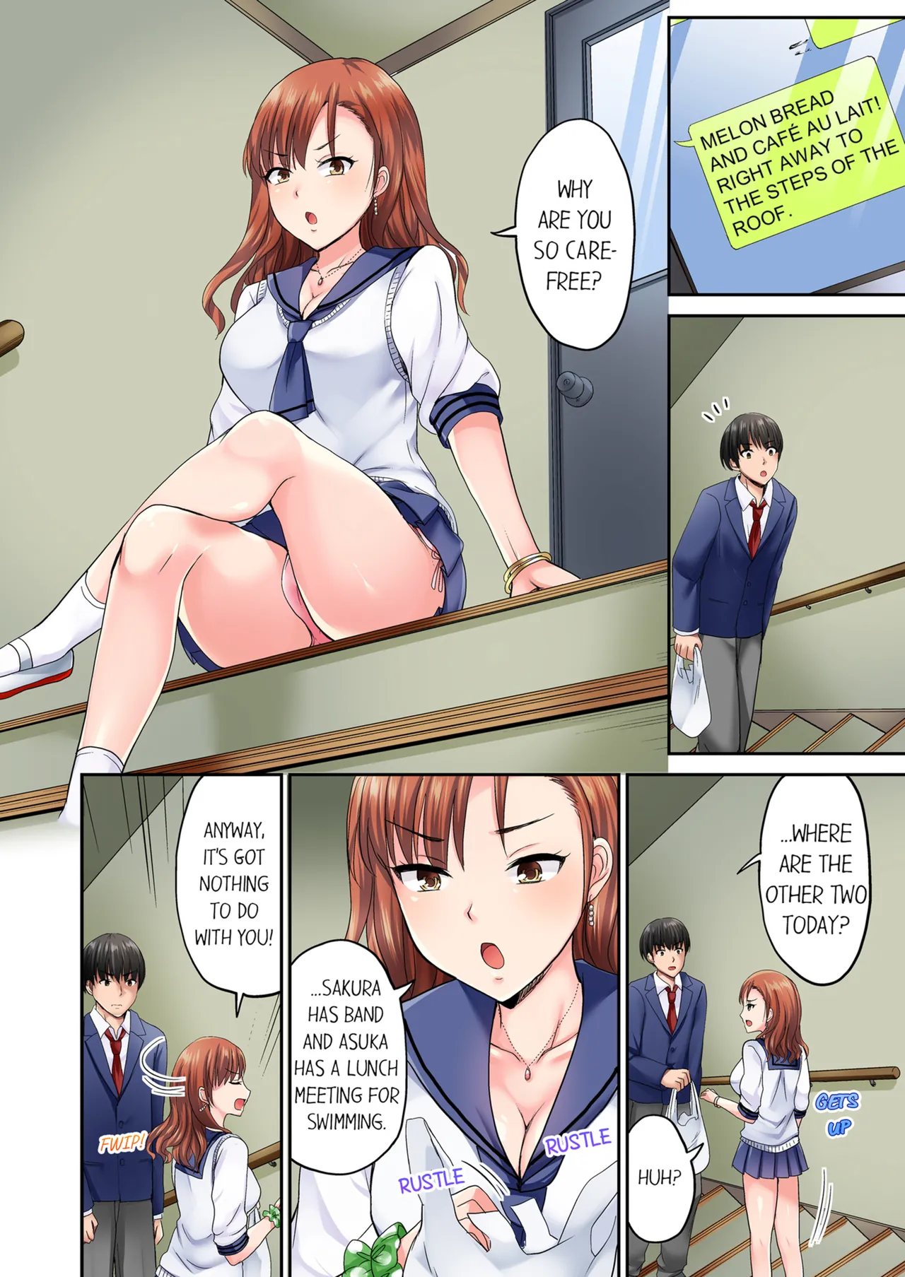 [Takayama Non] Pashiri no Shita Teku, Yabaitte... ~ Ebi Sori Iki Suru Namaiki Gyaru | Bullied Boy's Tongue Revenge Vol.1-2 [English] [Decensored] [Ongoing] image number 11