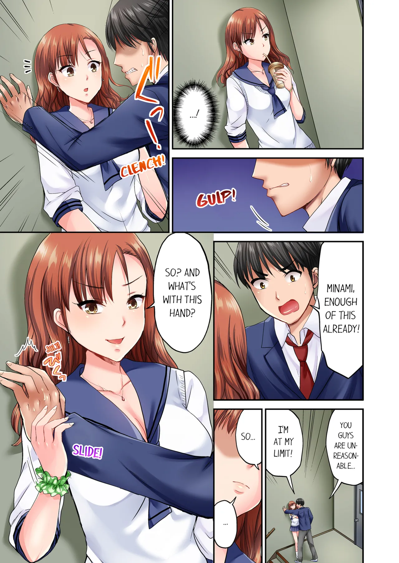 [Takayama Non] Pashiri no Shita Teku, Yabaitte... ~ Ebi Sori Iki Suru Namaiki Gyaru | Bullied Boy's Tongue Revenge Vol.1-2 [English] [Decensored] [Ongoing] image number 12