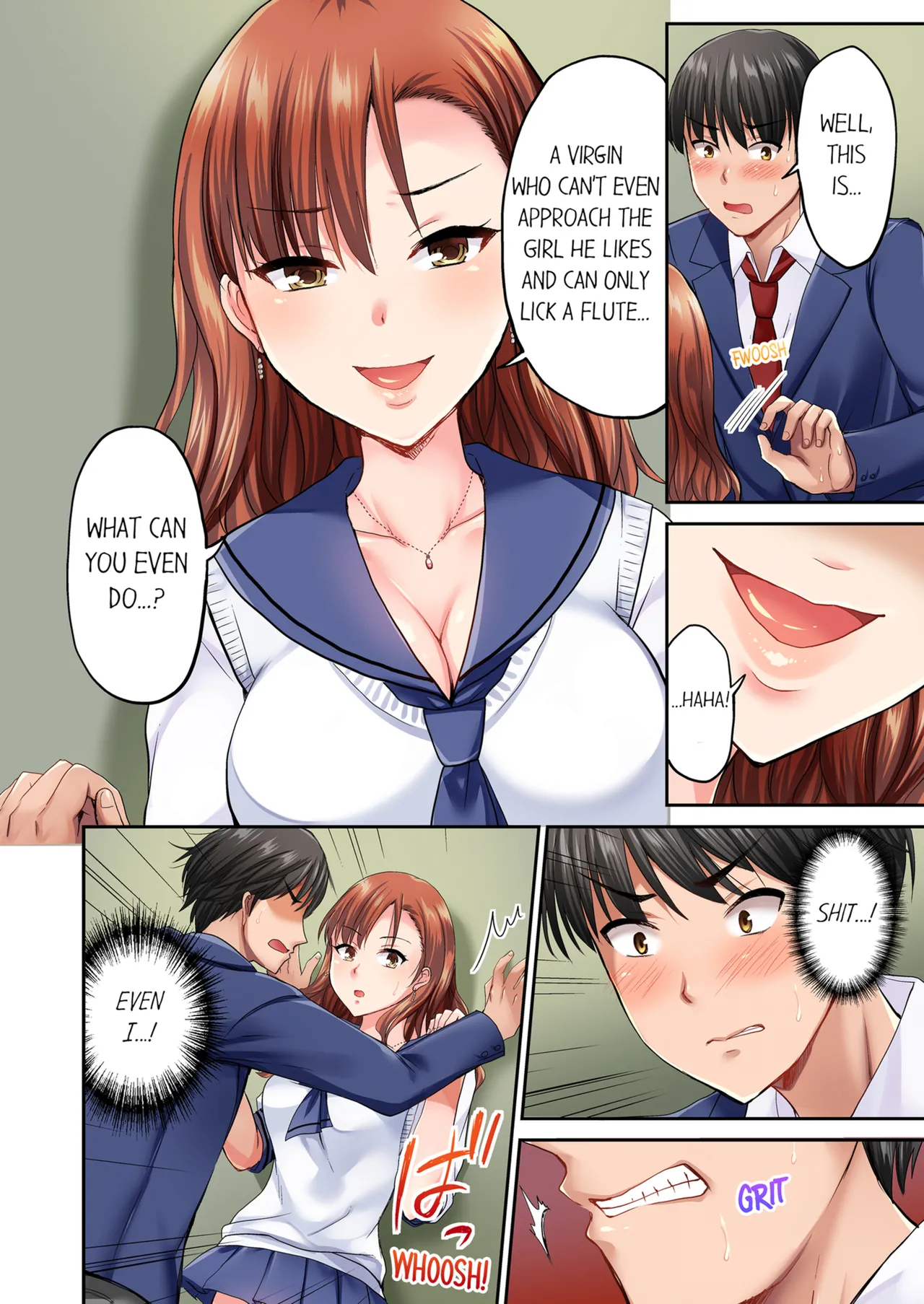 [Takayama Non] Pashiri no Shita Teku, Yabaitte... ~ Ebi Sori Iki Suru Namaiki Gyaru | Bullied Boy's Tongue Revenge Vol.1-2 [English] [Decensored] [Ongoing] image number 13