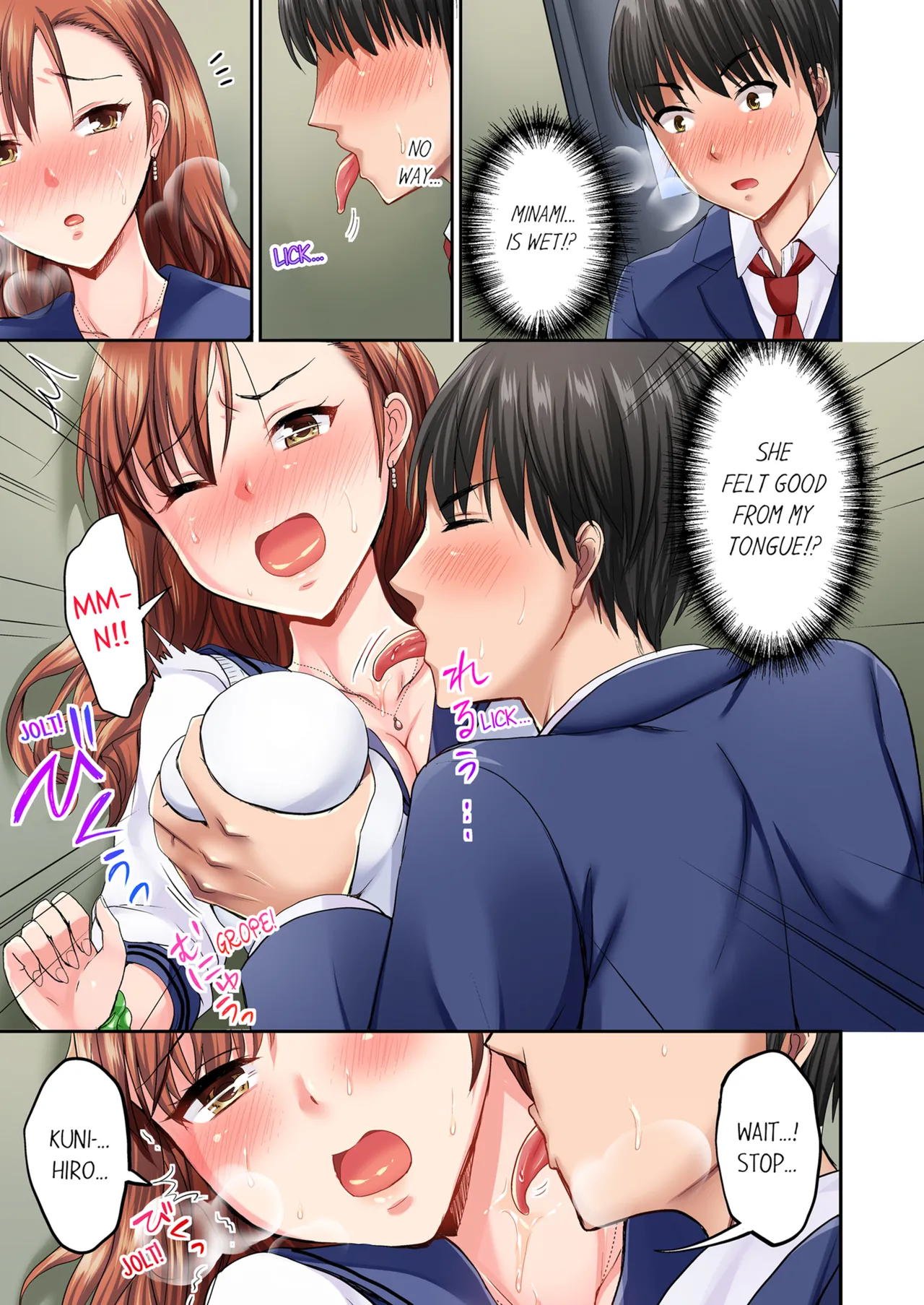 [Takayama Non] Pashiri no Shita Teku, Yabaitte... ~ Ebi Sori Iki Suru Namaiki Gyaru | Bullied Boy's Tongue Revenge Vol.1-2 [English] [Decensored] [Ongoing] image number 18