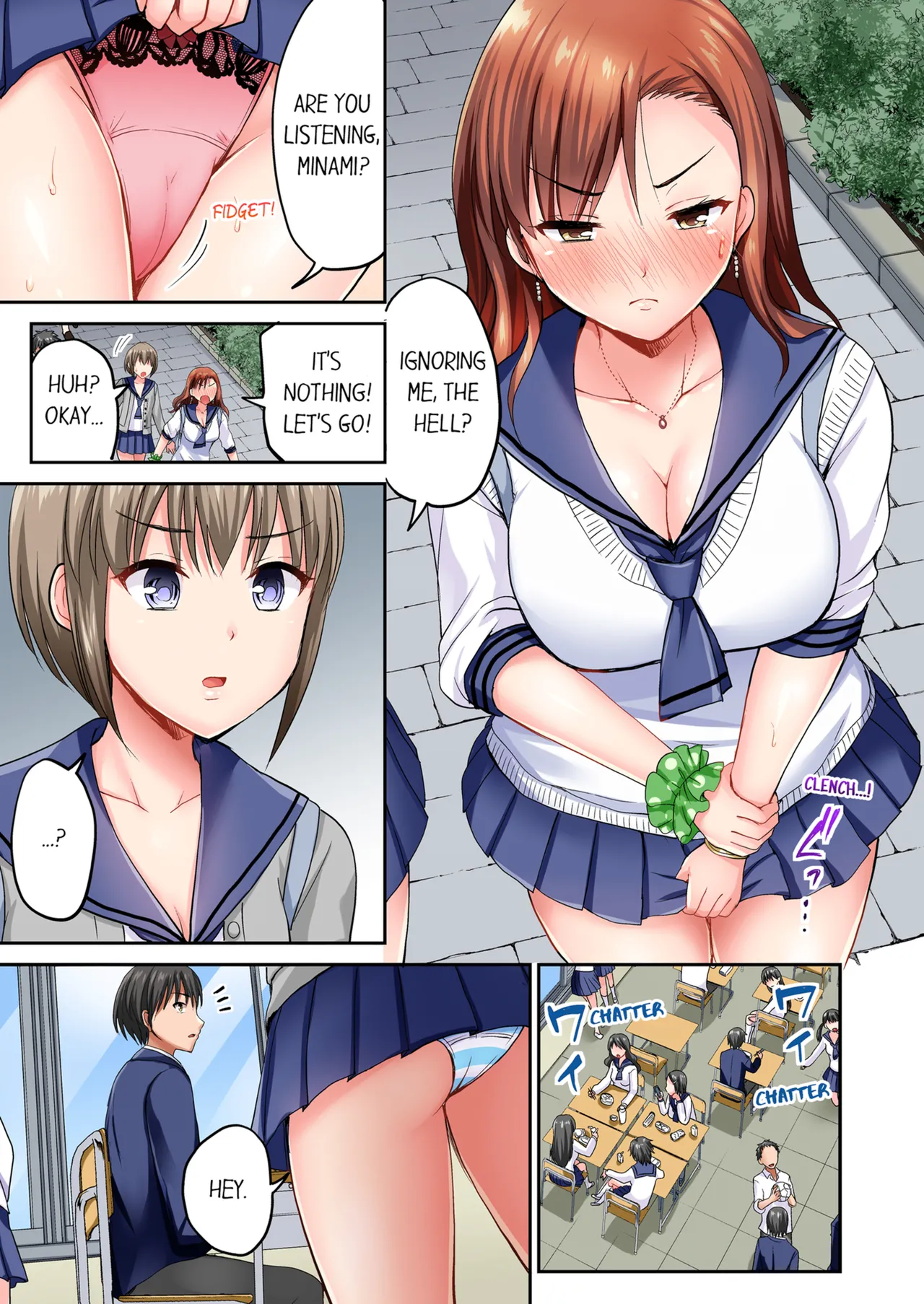 [Takayama Non] Pashiri no Shita Teku, Yabaitte... ~ Ebi Sori Iki Suru Namaiki Gyaru | Bullied Boy's Tongue Revenge Vol.1-2 [English] [Decensored] [Ongoing] image number 28
