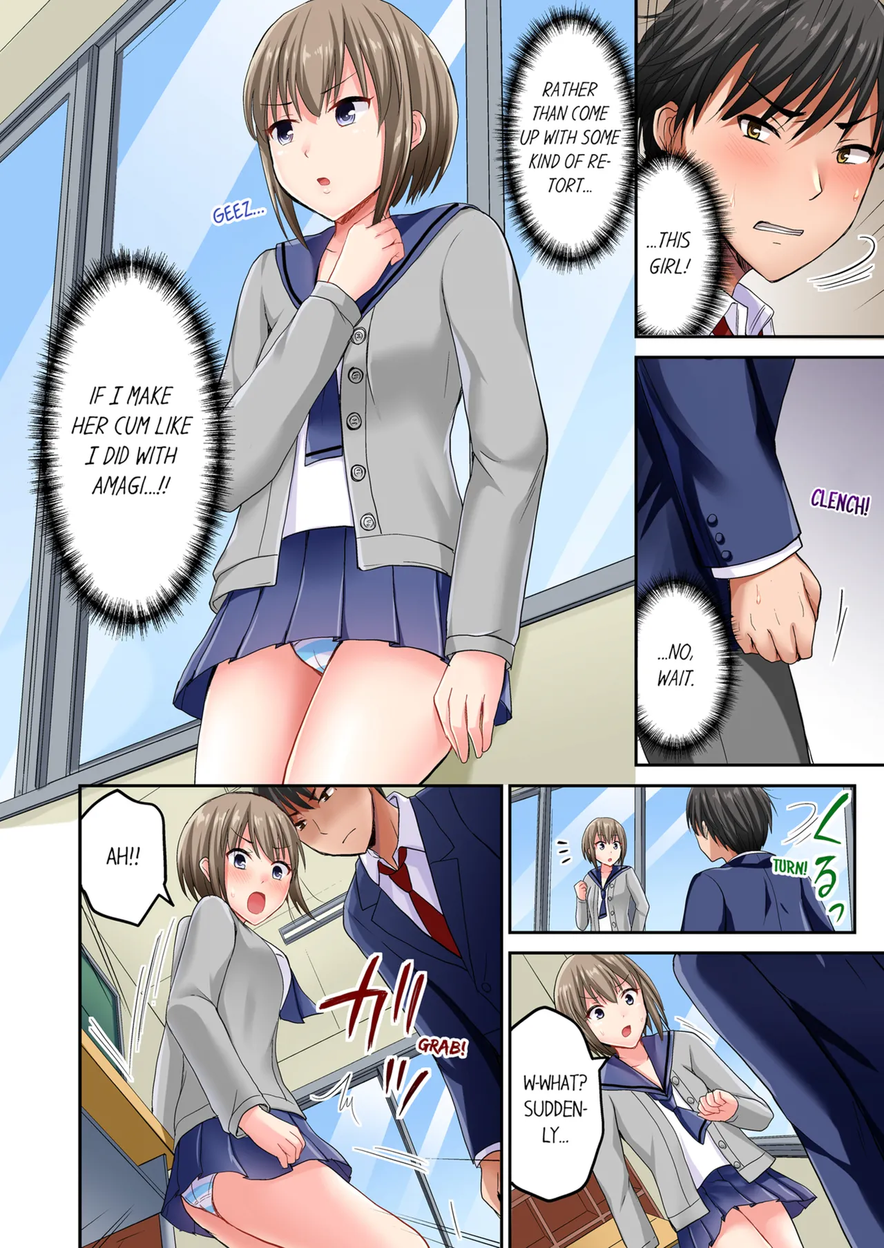 [Takayama Non] Pashiri no Shita Teku, Yabaitte... ~ Ebi Sori Iki Suru Namaiki Gyaru | Bullied Boy's Tongue Revenge Vol.1-2 [English] [Decensored] [Ongoing] image number 31