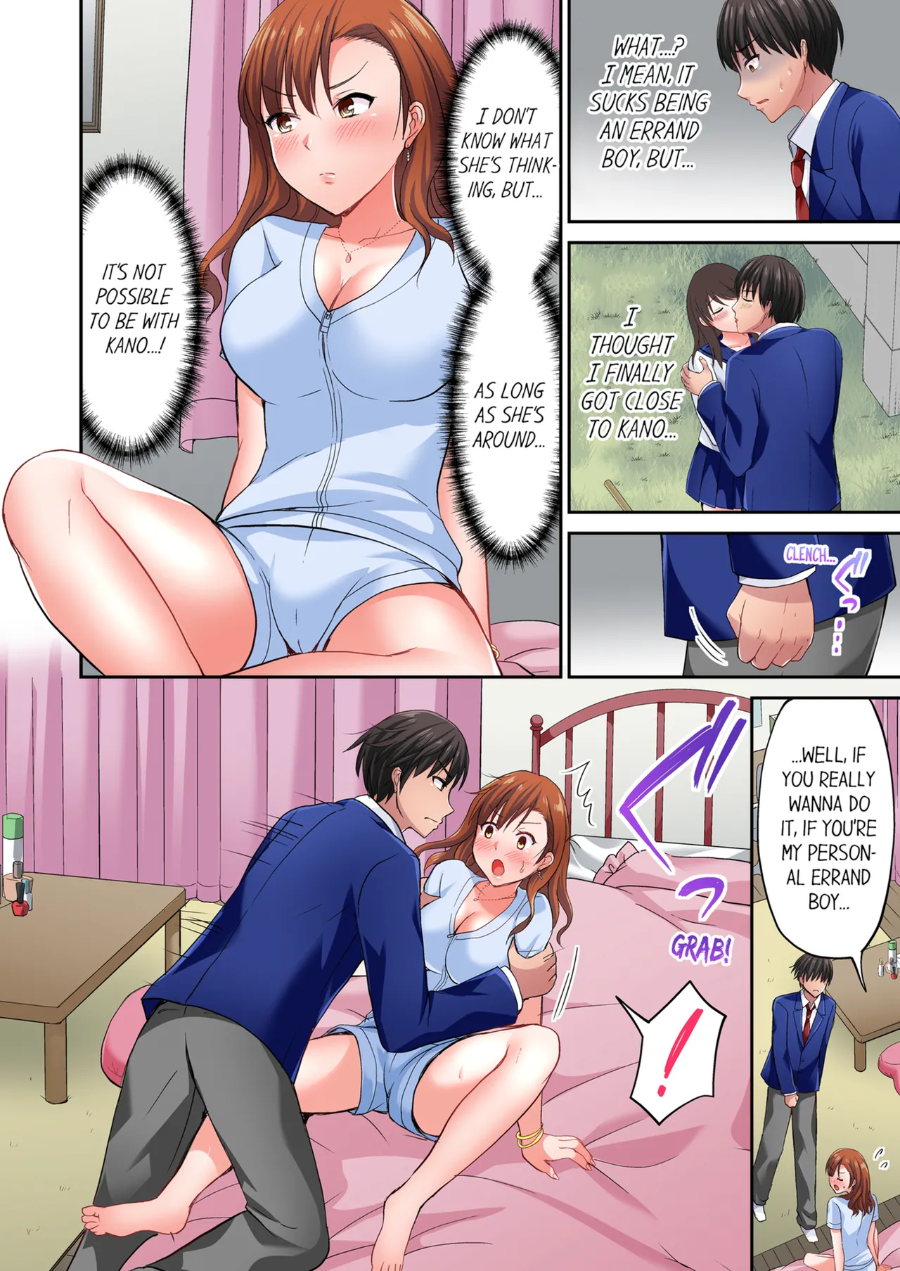 [Takayama Non] Pashiri no Shita Teku, Yabaitte... ~ Ebi Sori Iki Suru Namaiki Gyaru | Bullied Boy's Tongue Revenge Vol.1-2 [English] [Decensored] [Ongoing] image number 61