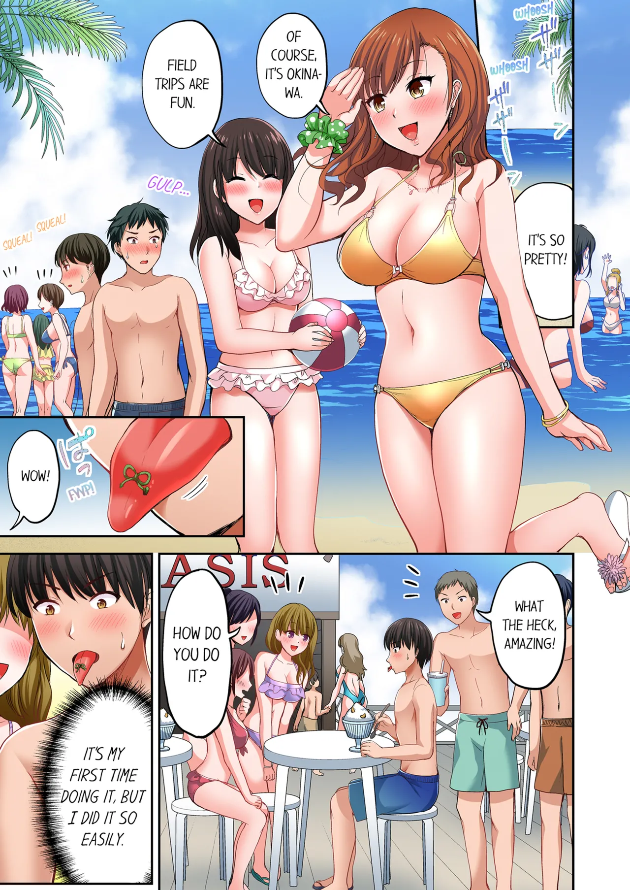 [Takayama Non] Pashiri no Shita Teku, Yabaitte... ~ Ebi Sori Iki Suru Namaiki Gyaru | Bullied Boy's Tongue Revenge Vol.1-2 [English] [Decensored] [Ongoing] image number 75
