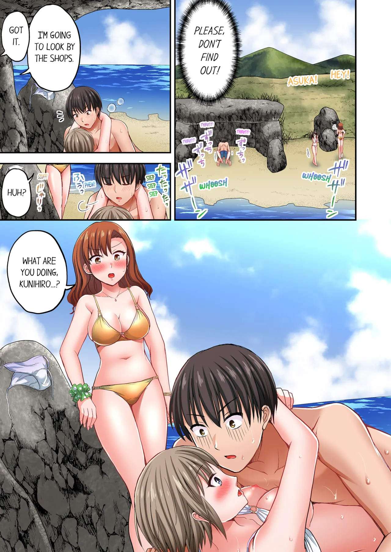 [Takayama Non] Pashiri no Shita Teku, Yabaitte... ~ Ebi Sori Iki Suru Namaiki Gyaru | Bullied Boy's Tongue Revenge Vol.1-2 [English] [Decensored] [Ongoing] image number 97