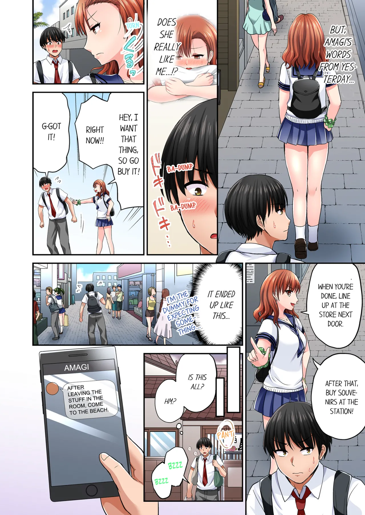 [Takayama Non] Pashiri no Shita Teku, Yabaitte... ~ Ebi Sori Iki Suru Namaiki Gyaru | Bullied Boy's Tongue Revenge Vol.1-2 [English] [Decensored] [Ongoing] image number 124