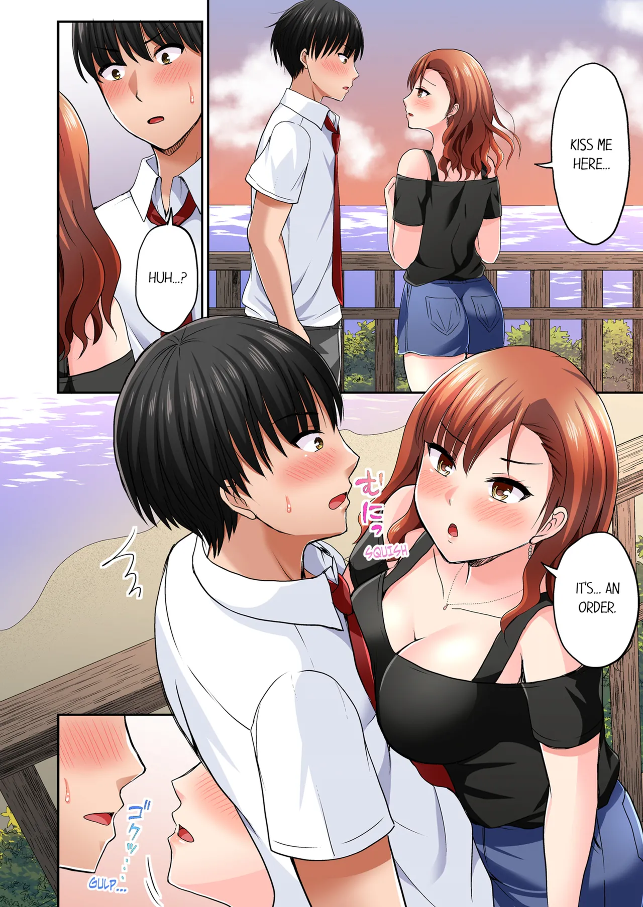 [Takayama Non] Pashiri no Shita Teku, Yabaitte... ~ Ebi Sori Iki Suru Namaiki Gyaru | Bullied Boy's Tongue Revenge Vol.1-2 [English] [Decensored] [Ongoing] image number 126