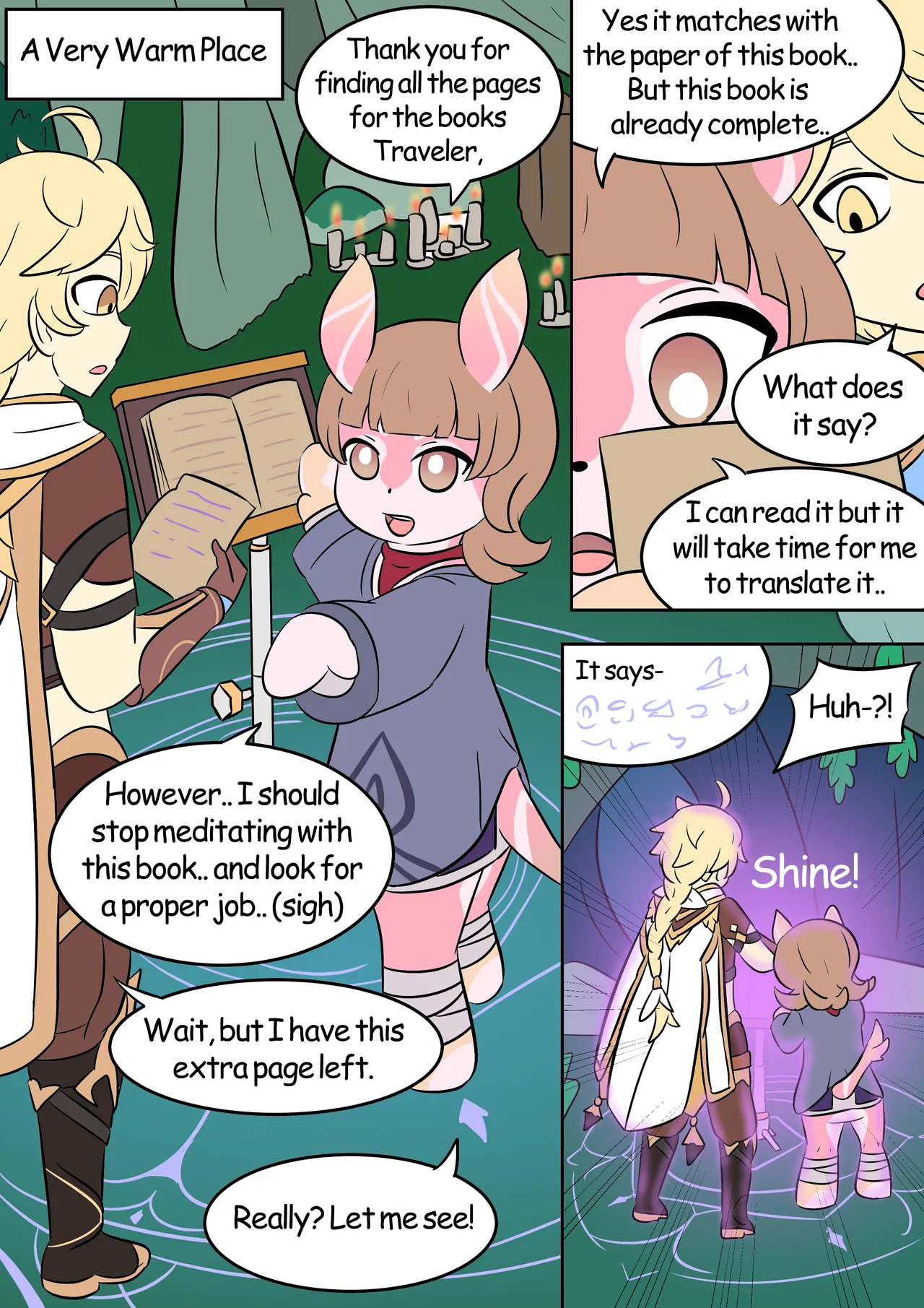 [Vel] Book of swap (Genshin Impact) [English] numero di immagine  1