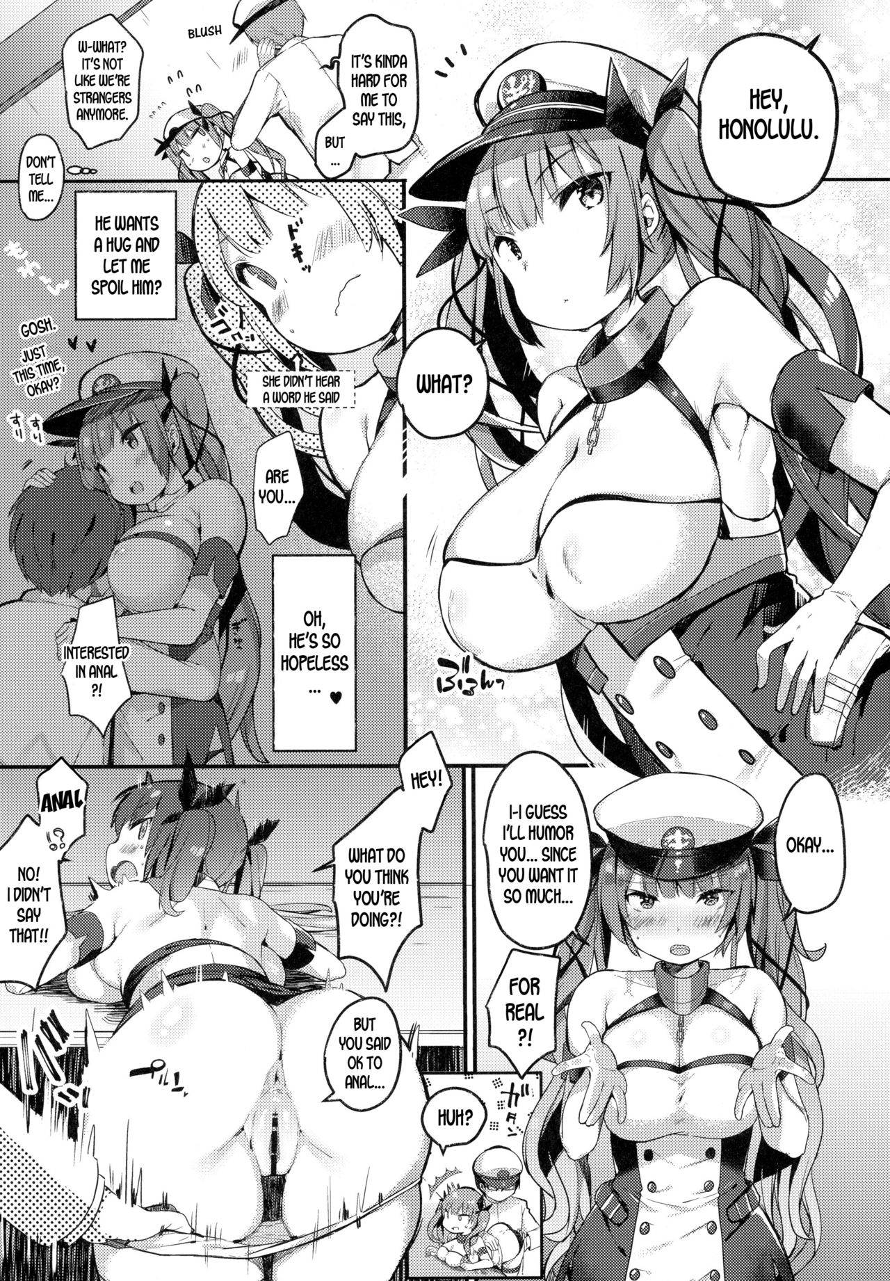 (COMIC1☆13) [mocha 2popcorn (Kibii Mocha)] Kanojo wa Zettai Kotowaranai (Azur Lane) [English] [desudesu] изображение № 4