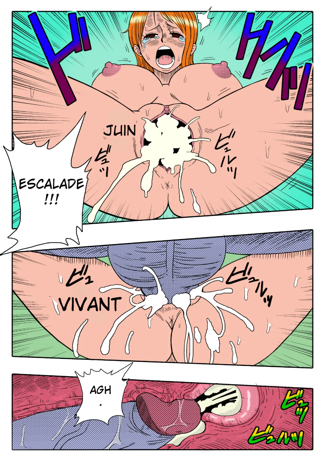 [Yamamoto] Nami vs Arlong [Decensored] [Colorized] [french][x-manga.net] image number 18