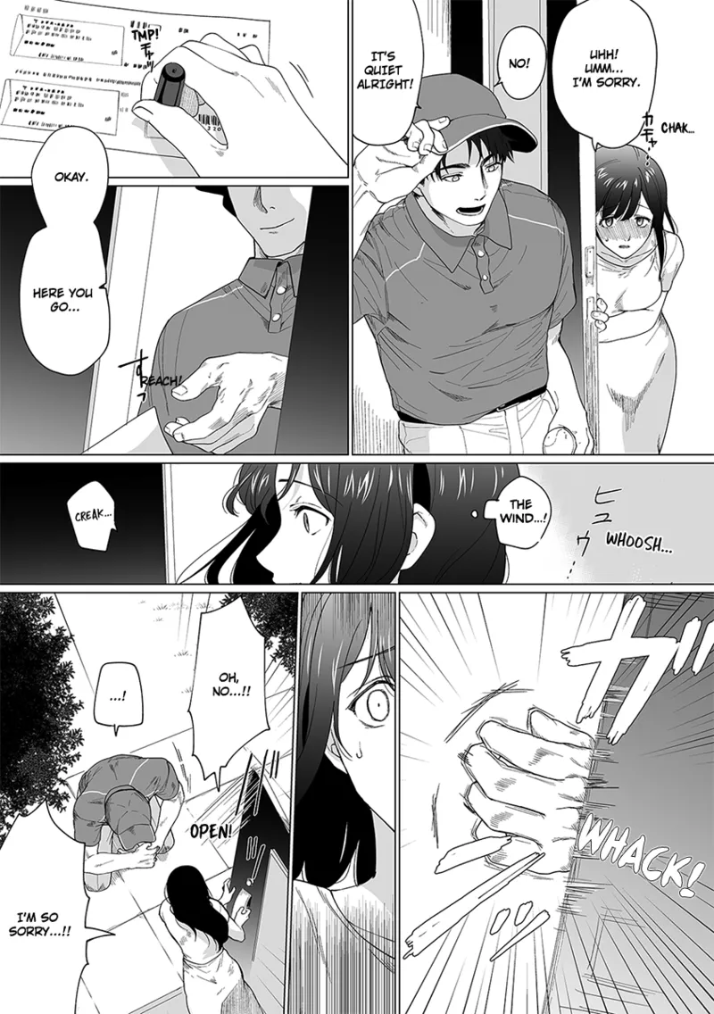 [Matsukawa Kiiro] Oku-san, Nimotsu ga Todoiteimasu. ~Takuhai Danshi ni Semarareru Hitozuma~ 1 | Ma'am, You Have a Package! The Housewife Who's Seduced by the Delivery Man 1 [English] Bildnummer 5