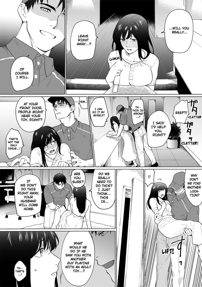 [Matsukawa Kiiro] Oku-san, Nimotsu ga Todoiteimasu. ~Takuhai Danshi ni Semarareru Hitozuma~ 1 | Ma'am, You Have a Package! The Housewife Who's Seduced by the Delivery Man 1 [English] Bildnummer 26
