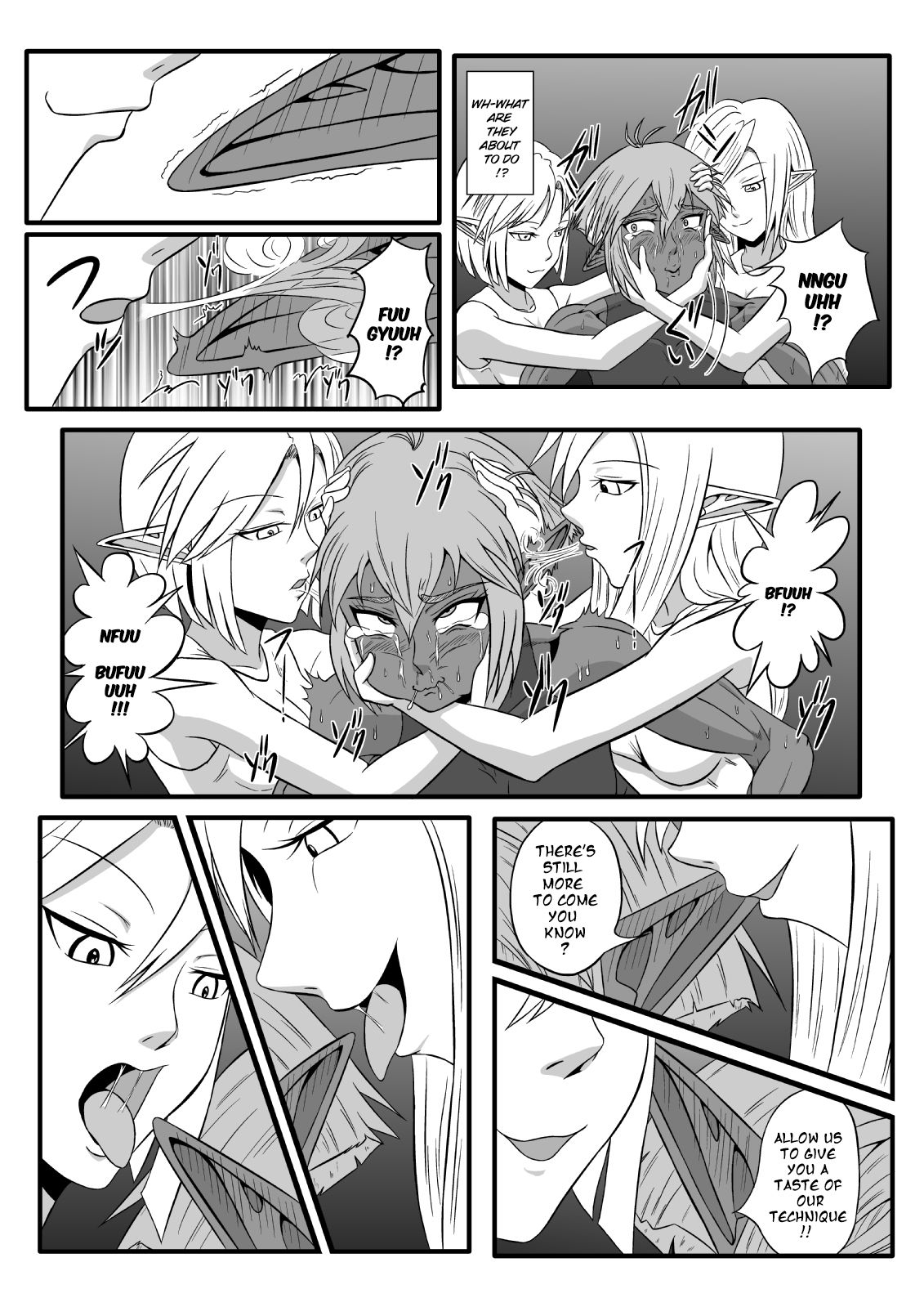 [Tick (Tickzou)] Kusuguri Goumon Taikyuu Hon ~Dark Elf Sokkin Hen~ | Tickling Torture Endurance Book ~Dark Elf Entourage~ [English] [Taipan Translationz] image number 17