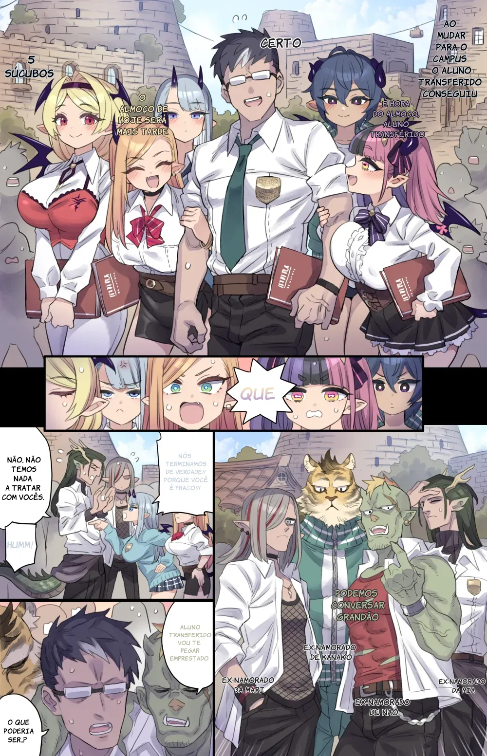 [Mimonel] [Nichijou-kai] Harem na Campus Life♥ ( numero di immagine  2