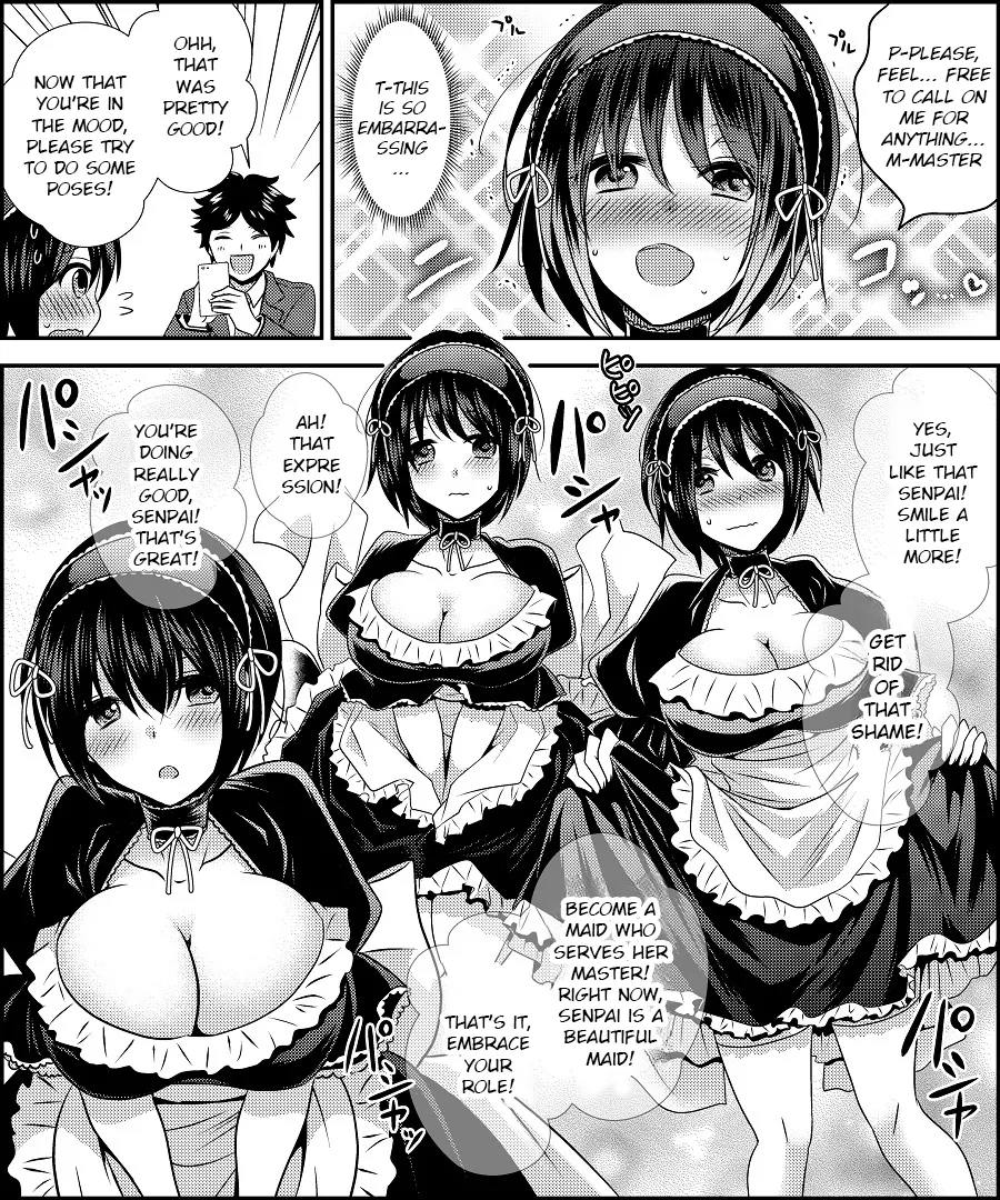 [Amuai Okashi Seisakusho (Matsuzono)] Costume Tengoku ~Shokuba no Kouhai to Irekawatte Kisekae Ningyou ni Sareru Boku~ [English] [JusenkyoTL] image number 12