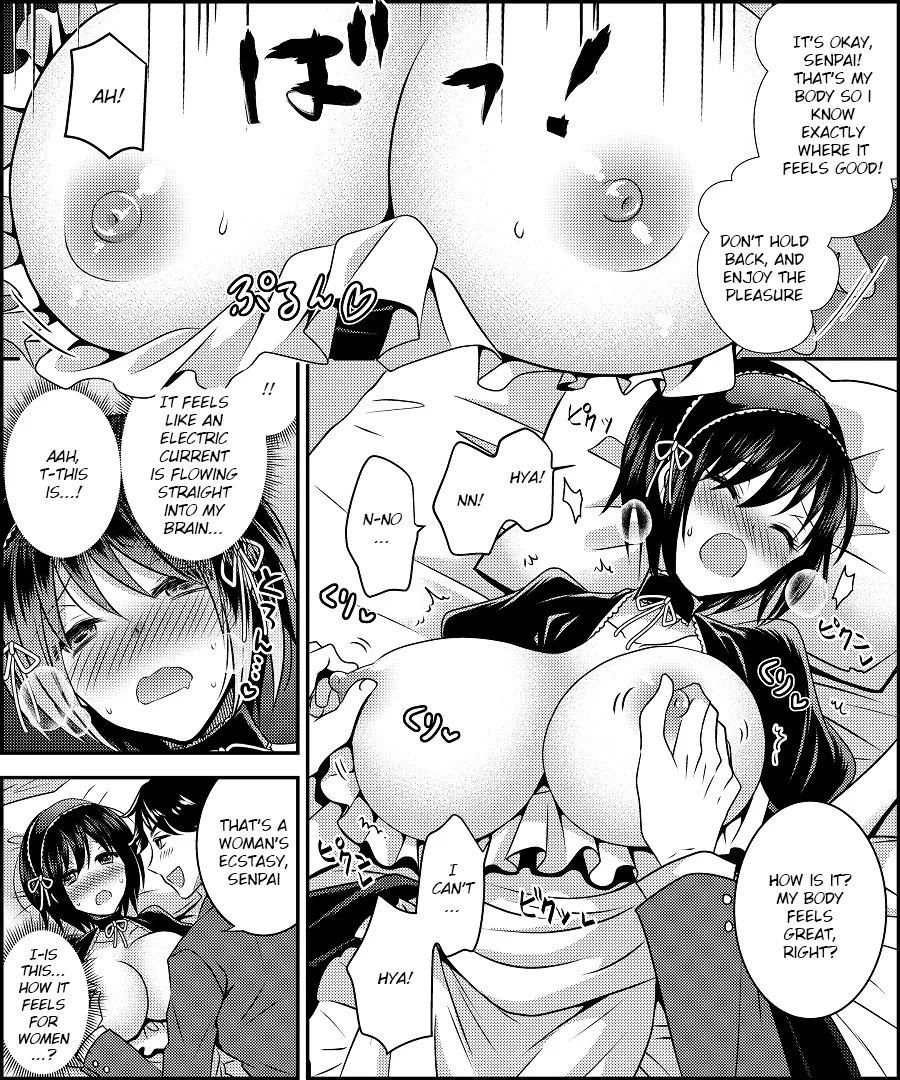 [Amuai Okashi Seisakusho (Matsuzono)] Costume Tengoku ~Shokuba no Kouhai to Irekawatte Kisekae Ningyou ni Sareru Boku~ [English] [JusenkyoTL] image number 15